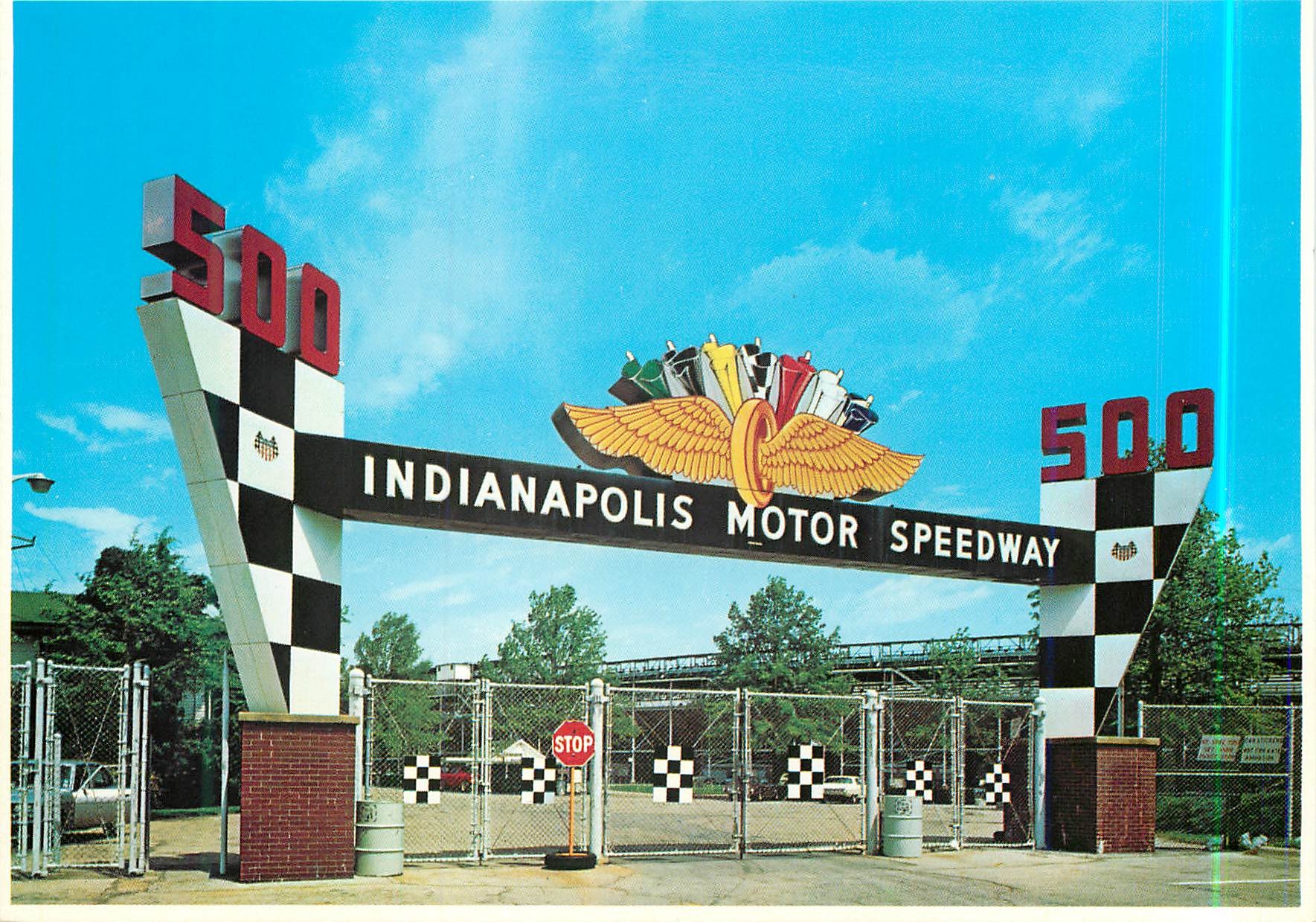CPM Main Gate Indianapolis Motor Speedway Automobile 