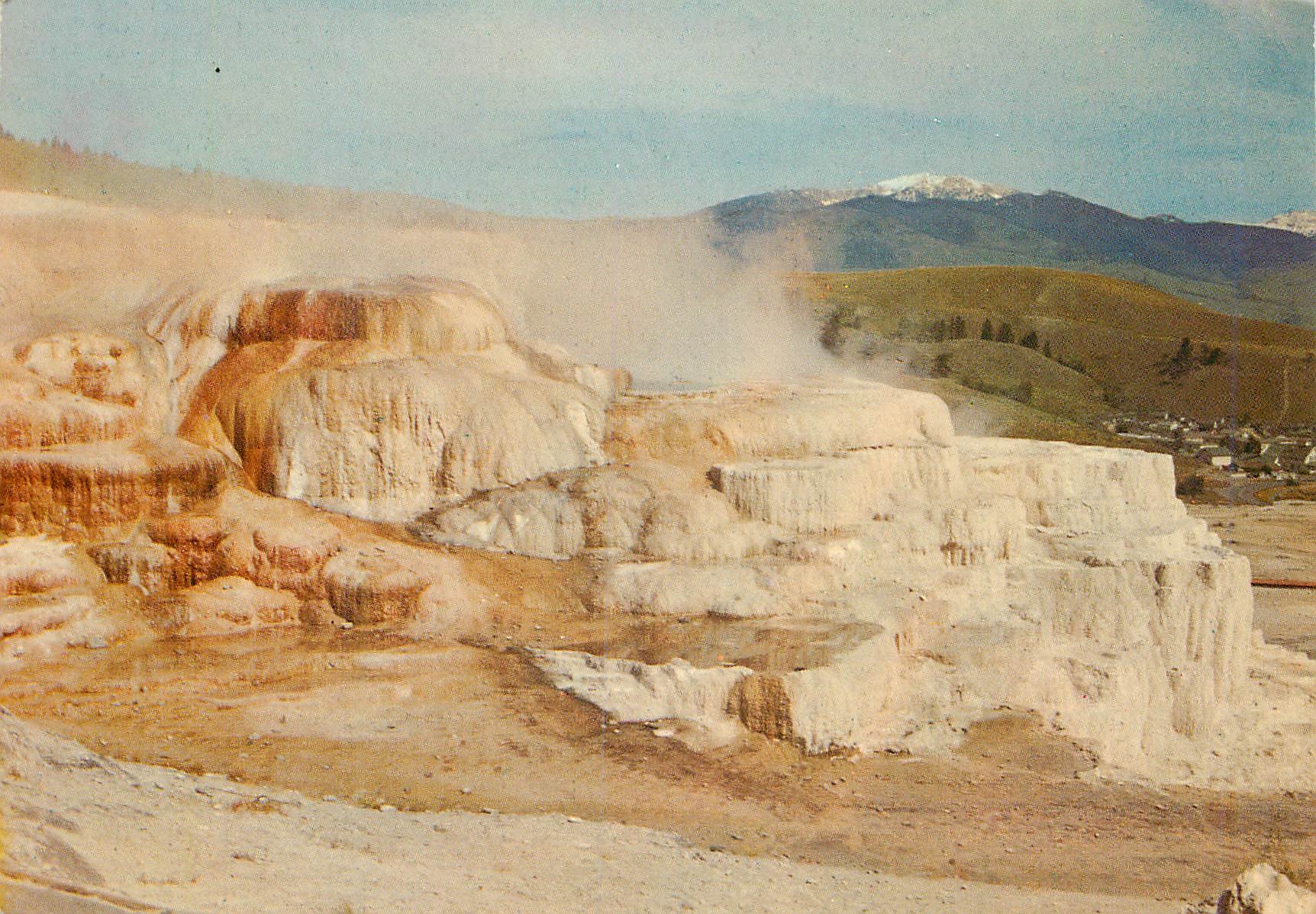 CPM Minerva Terrace Yollowstone National Park