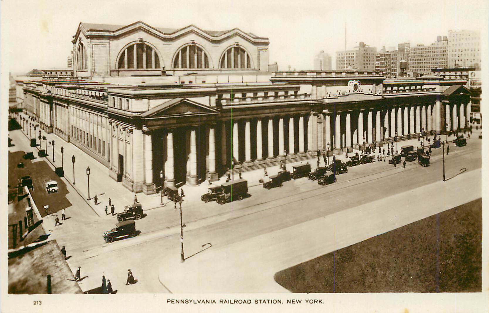 CPA Pennsylvania Railroad Station New York