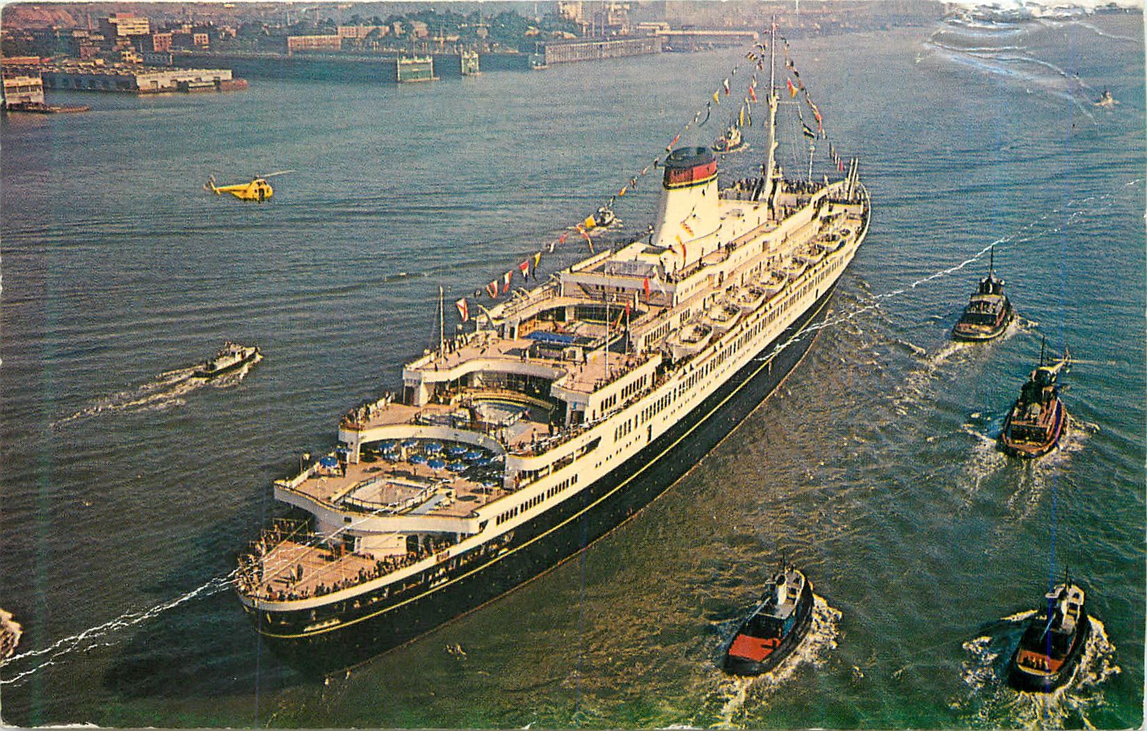 CPM New York Harbor New York City NY Bateau