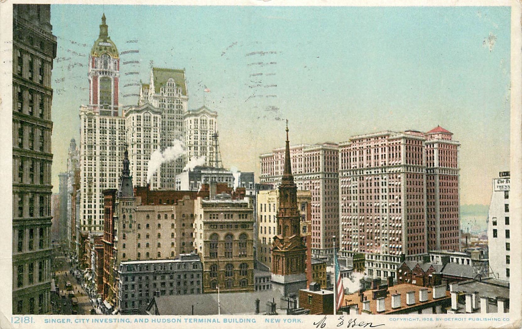 CPA Singer City Investing and Hudson Terminal Building New York