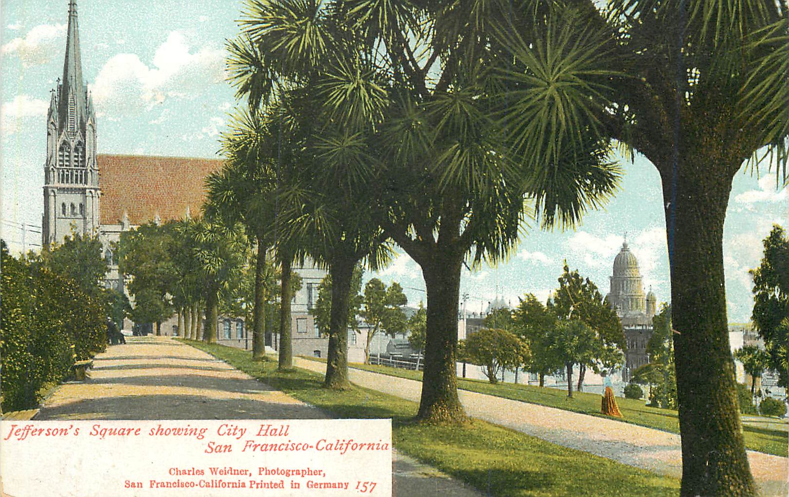 CPA Jefferson's Square Showing City Hall San Francisco California