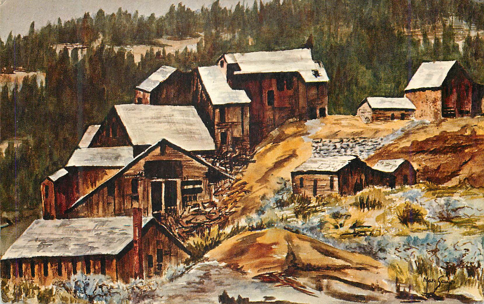 CPA Montana Ghosts Elkhorn Was a Gold and Silver Mining Town in Montana