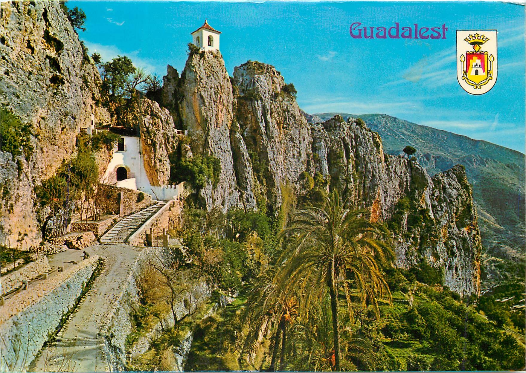 CPM Castell de Guadalest Vue Pittoresque