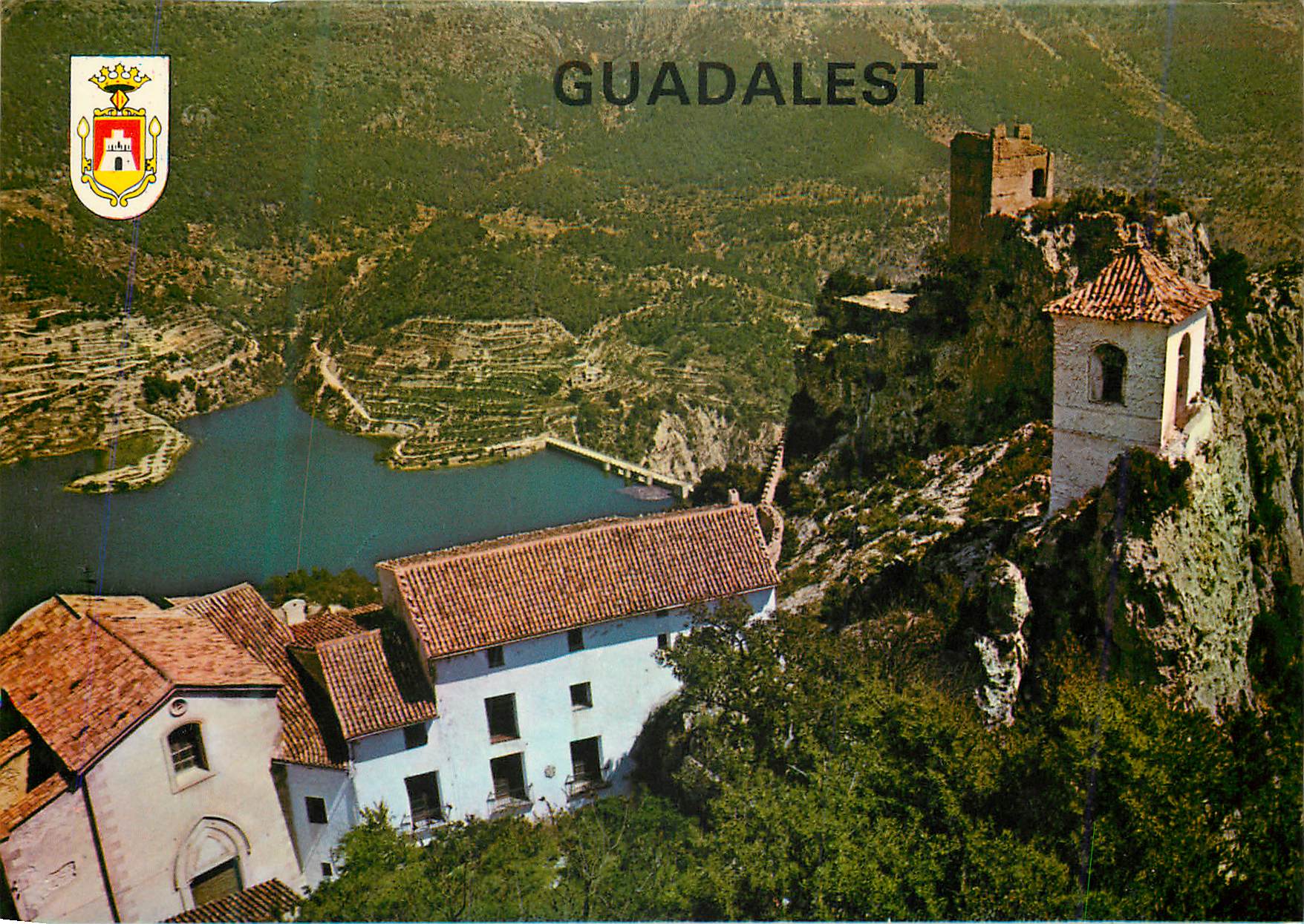 CPM Castel de Guadalest (Alicante) Espana Vista Pintoresca