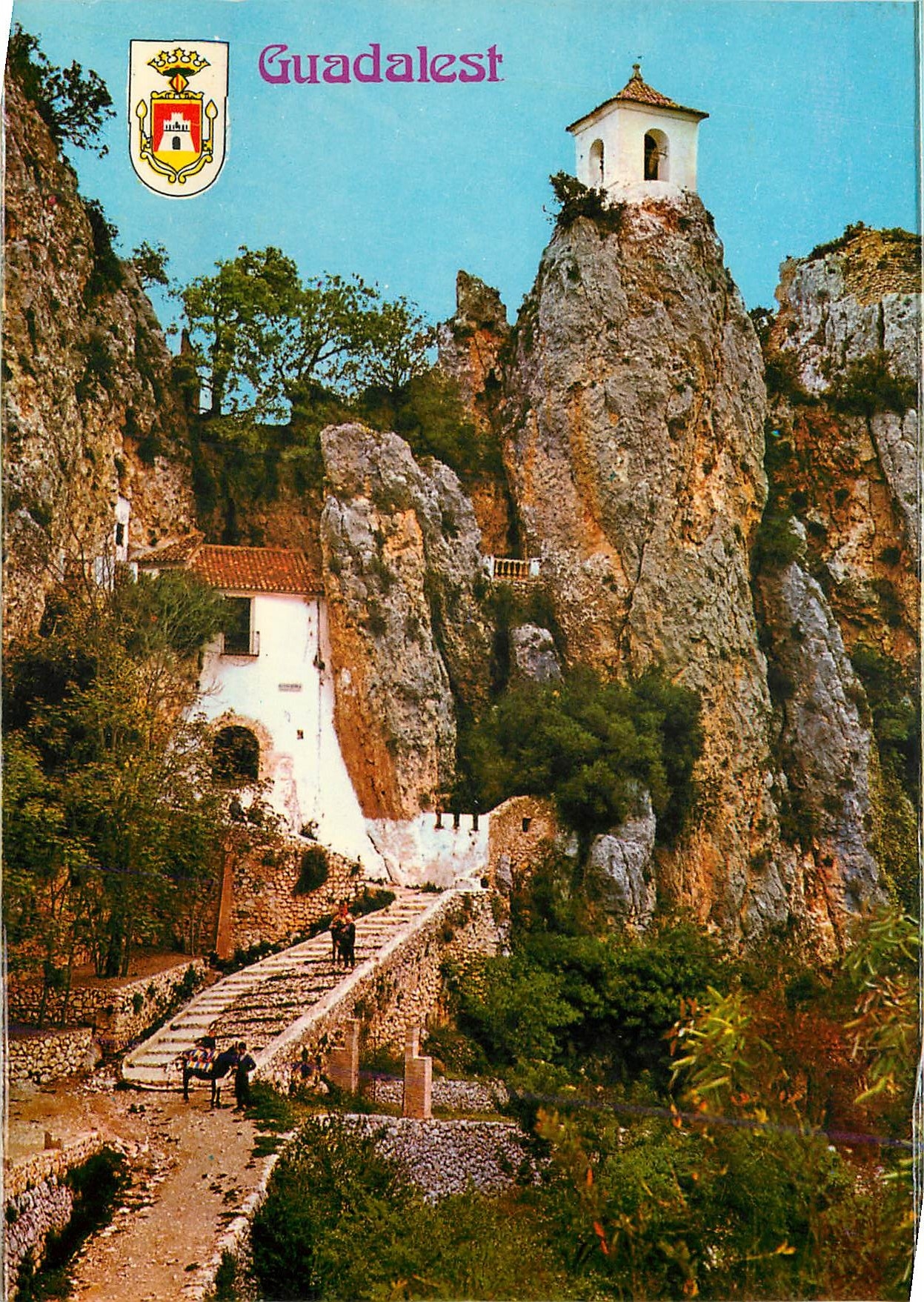 CPM Castel de Guadalest (Alicante) VIsta Pintoresca