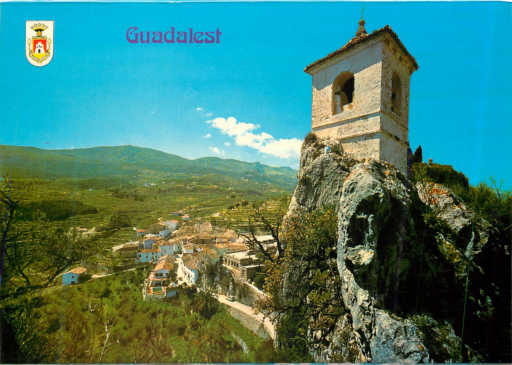 CPM Castel de Guadalest (Alicante) Vista PIntoresca