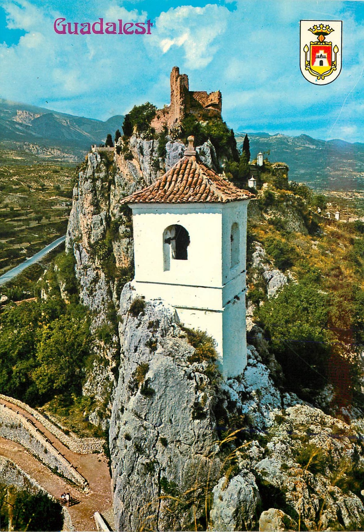 CPM Castel de Guadalest Vue Pittoresque