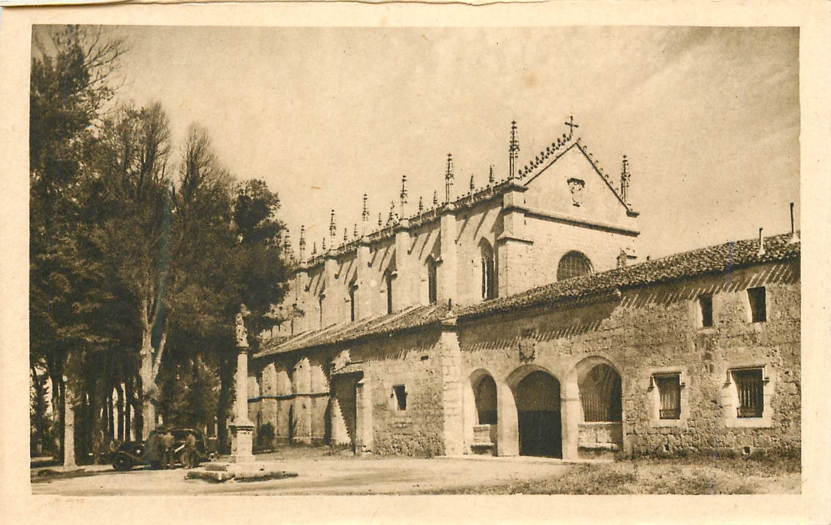 CPM Burgos Cartuja de Miraflores fachada Principal