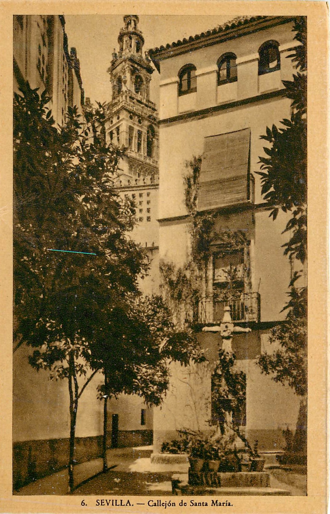 CPA Sevilla Callejon de Santa Maria