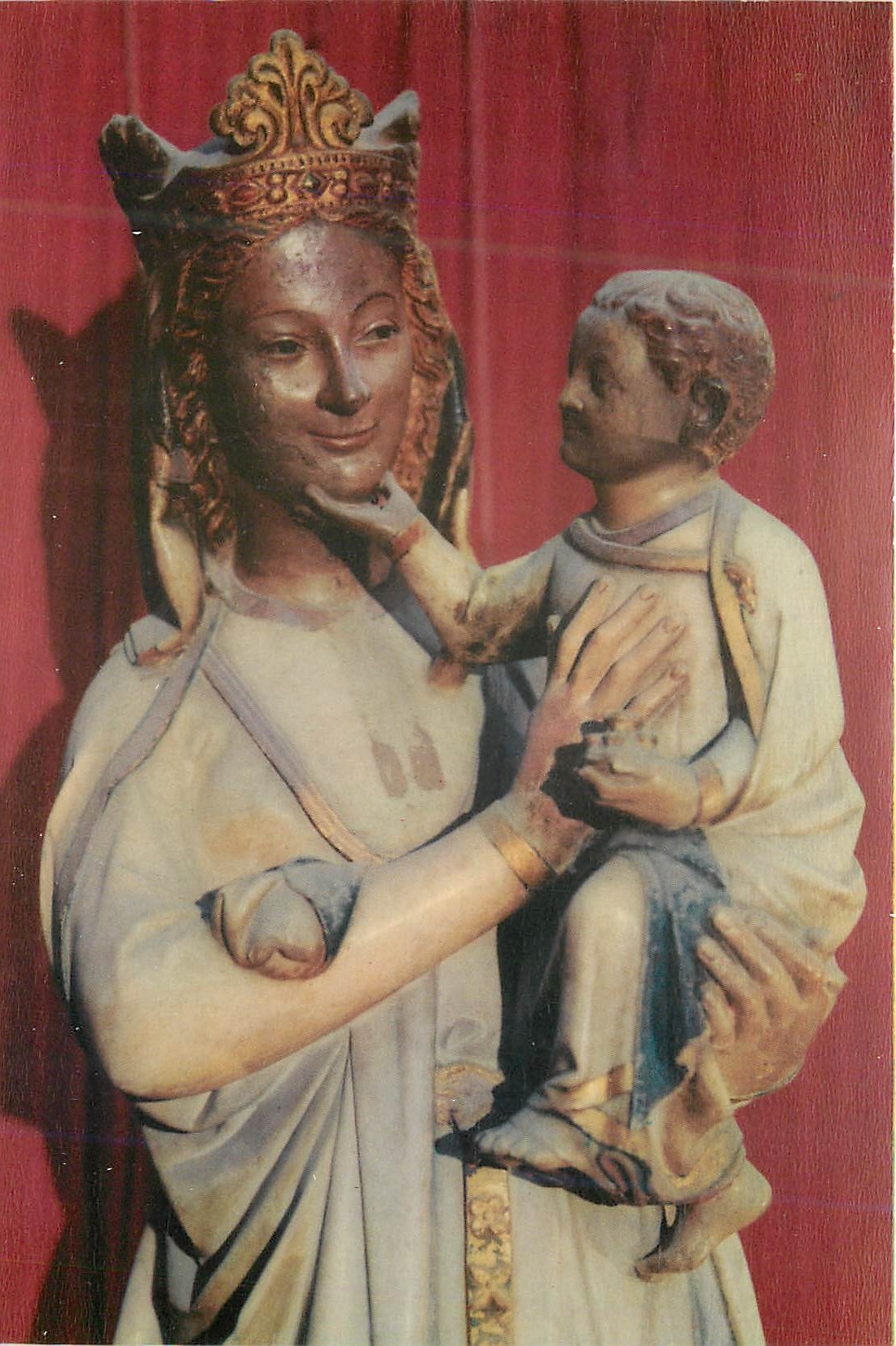 CPM Toledo Cathedrale Choeur La Vierge Blanche XIVeme Siecle