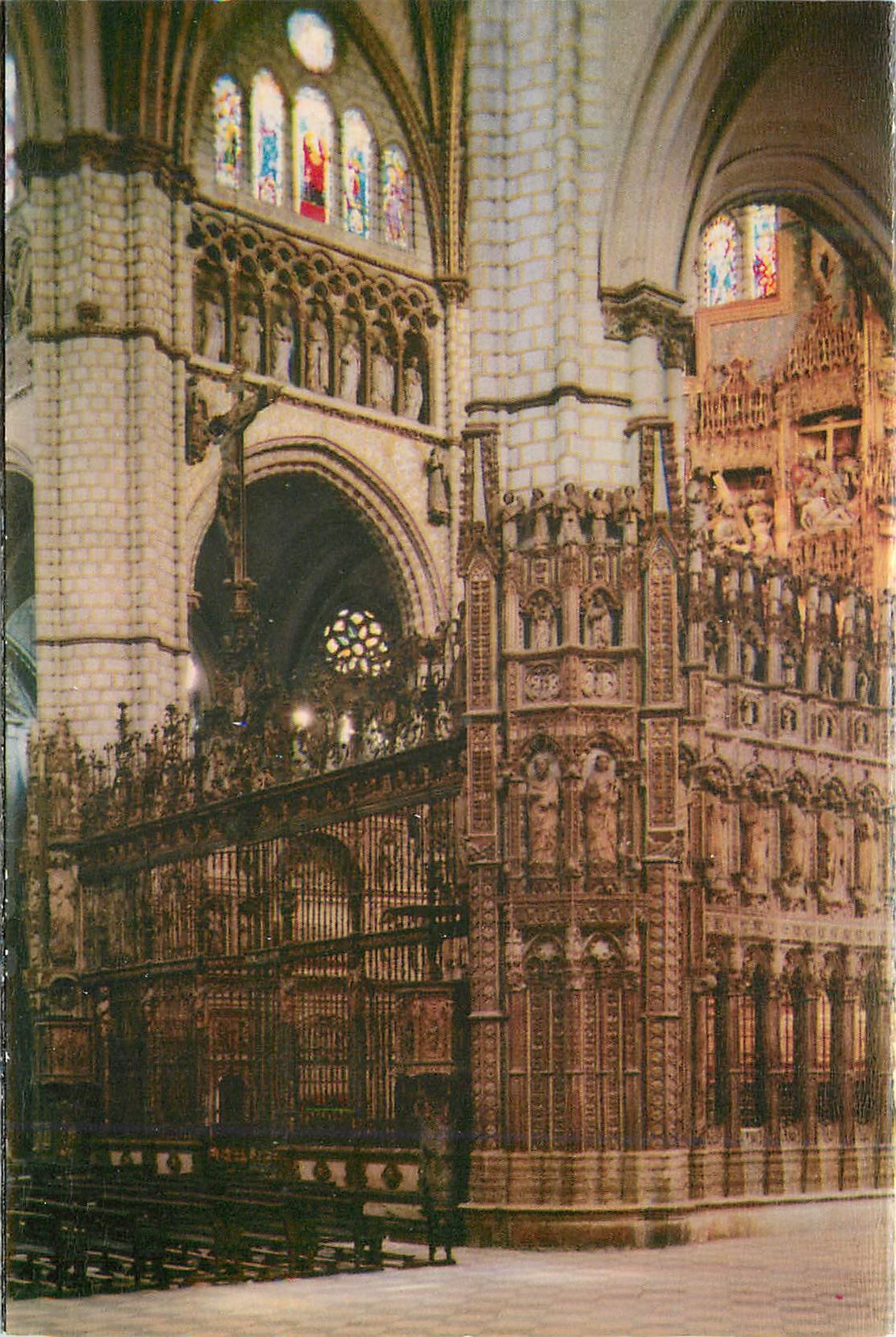 CPM Toledo Cathedrale Exterieur de la Chapelle Principale