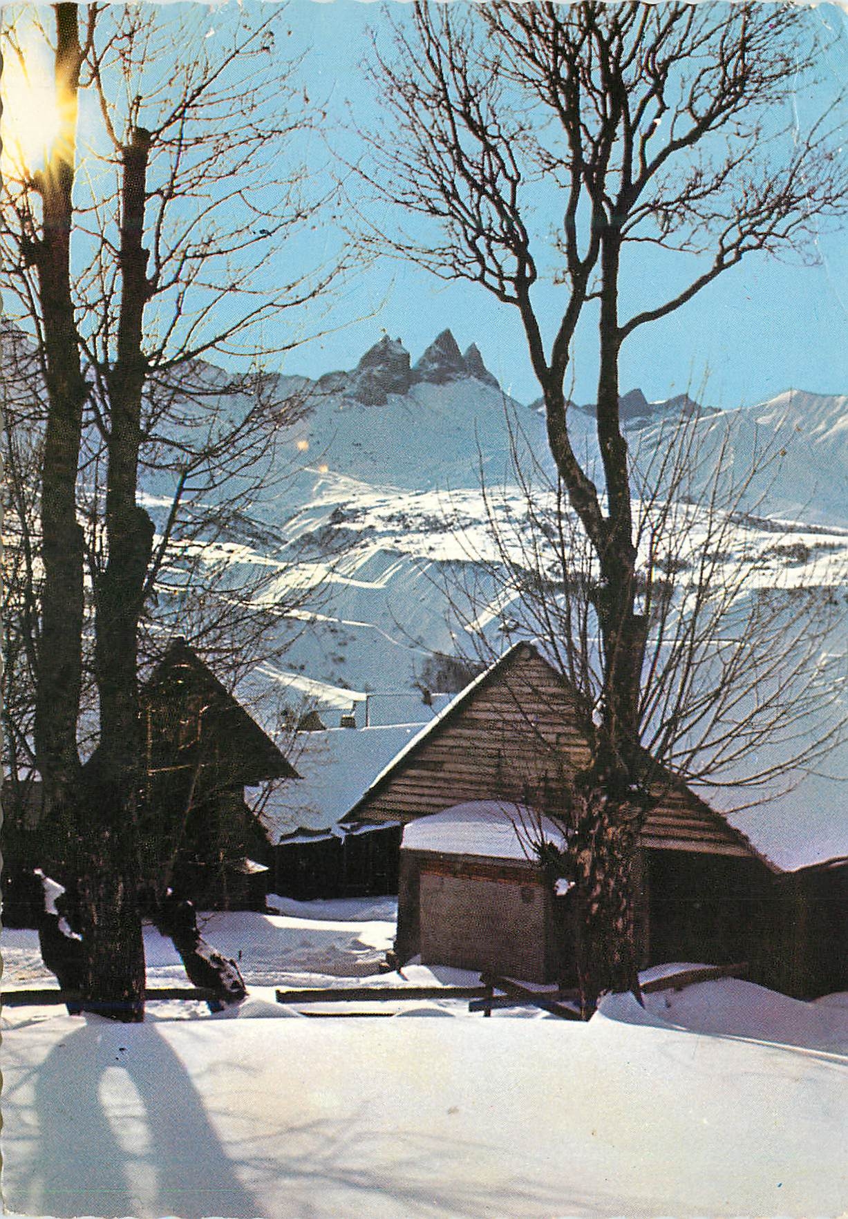 CPM La Maurienne Ensoleillee Contre Jour sur les Aiguilles d'Arves