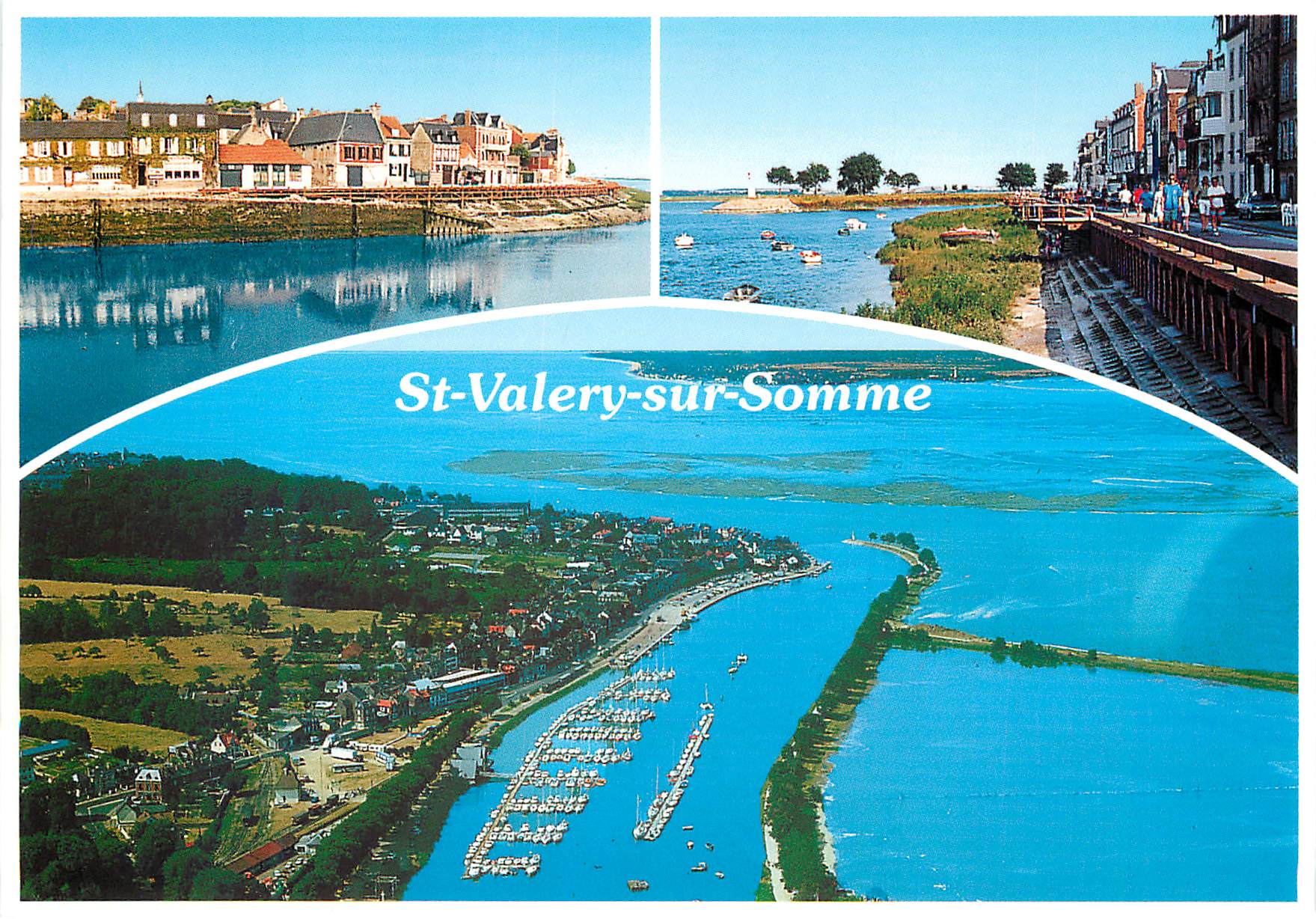 CPM St Valery sur Somme La Cote d'Opale