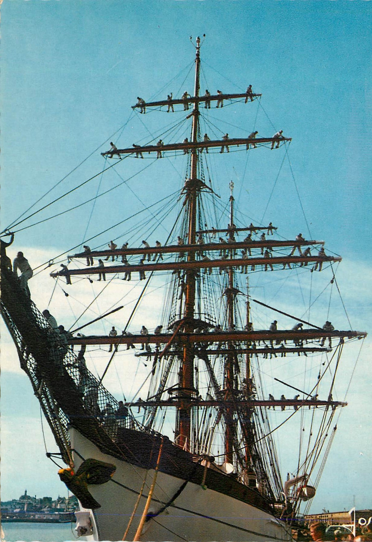 CPM La Bretagne Grand Voilier a Saint Malo