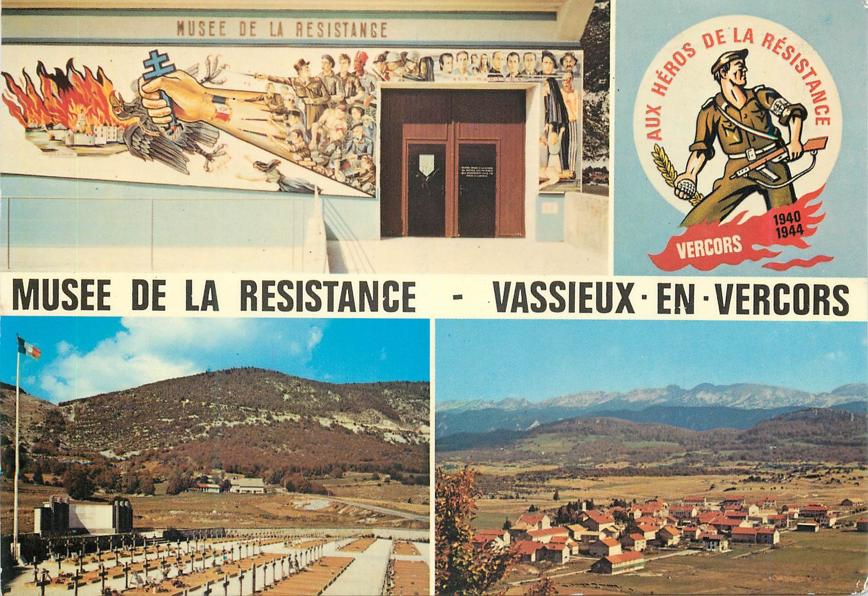 CPM Musee de la Resistance Vassieux en Vercors