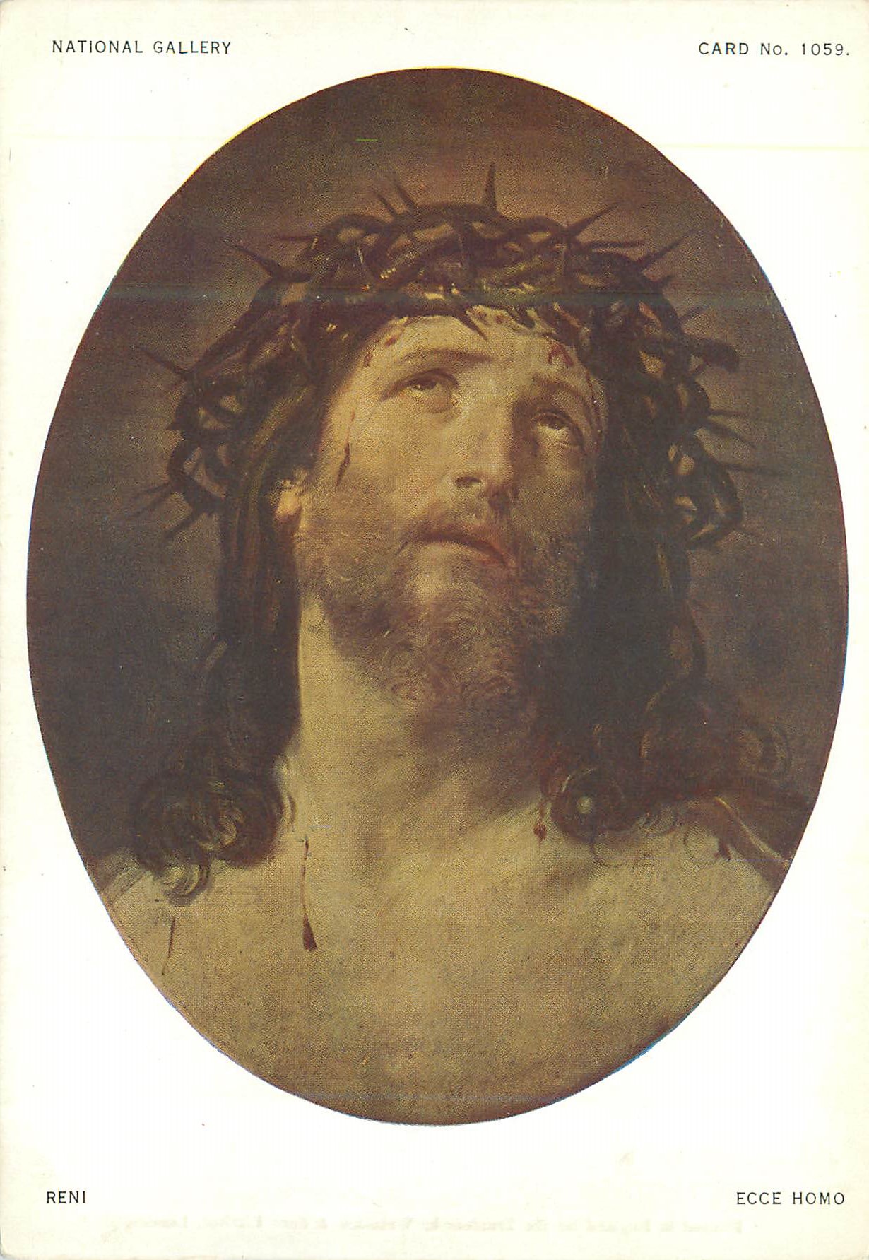 CPM National Gallery Card Reni Ecce Homo
