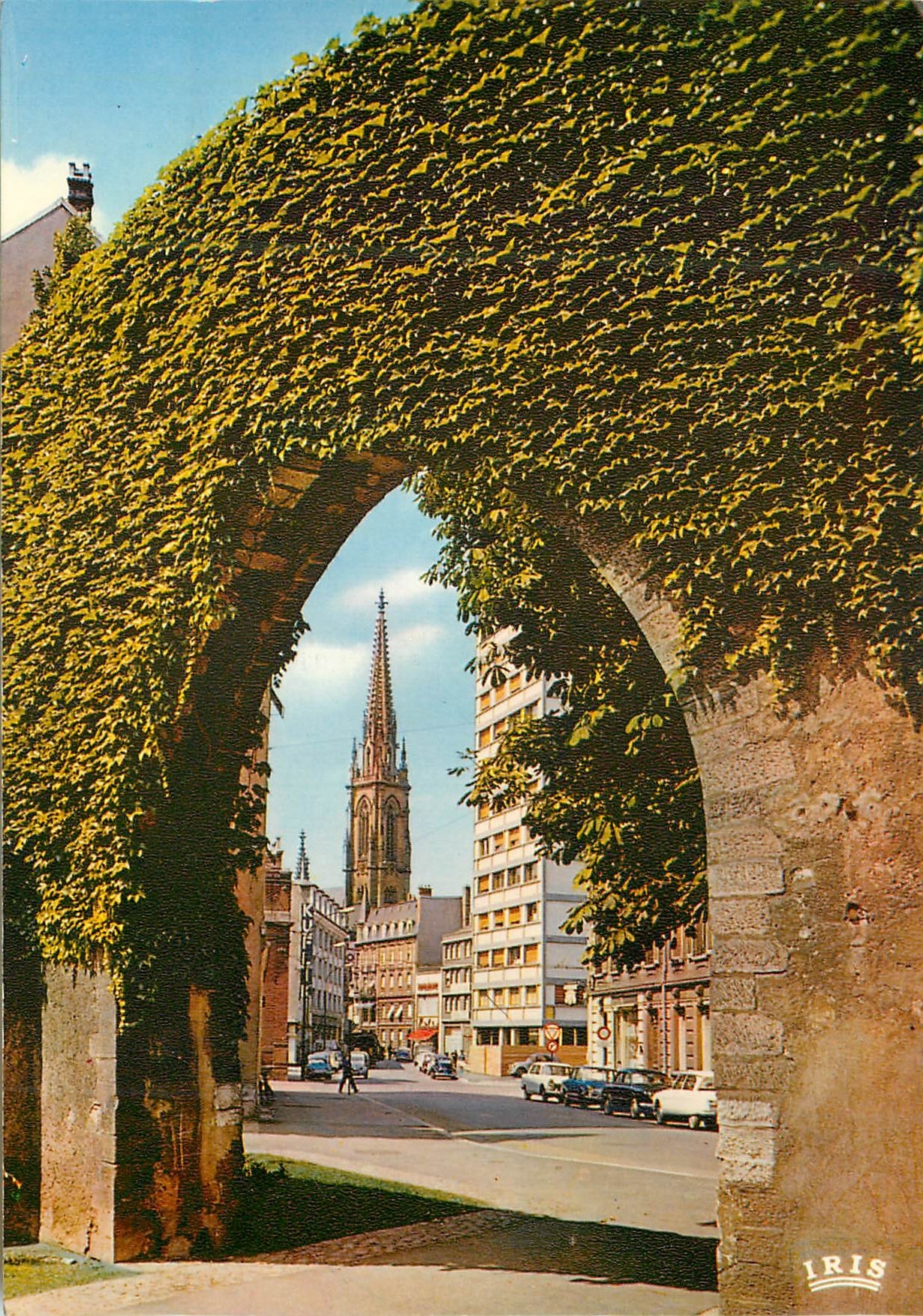 CPM Mulhouse (Haut Rhin) le Clocher du Temple St Etienne
