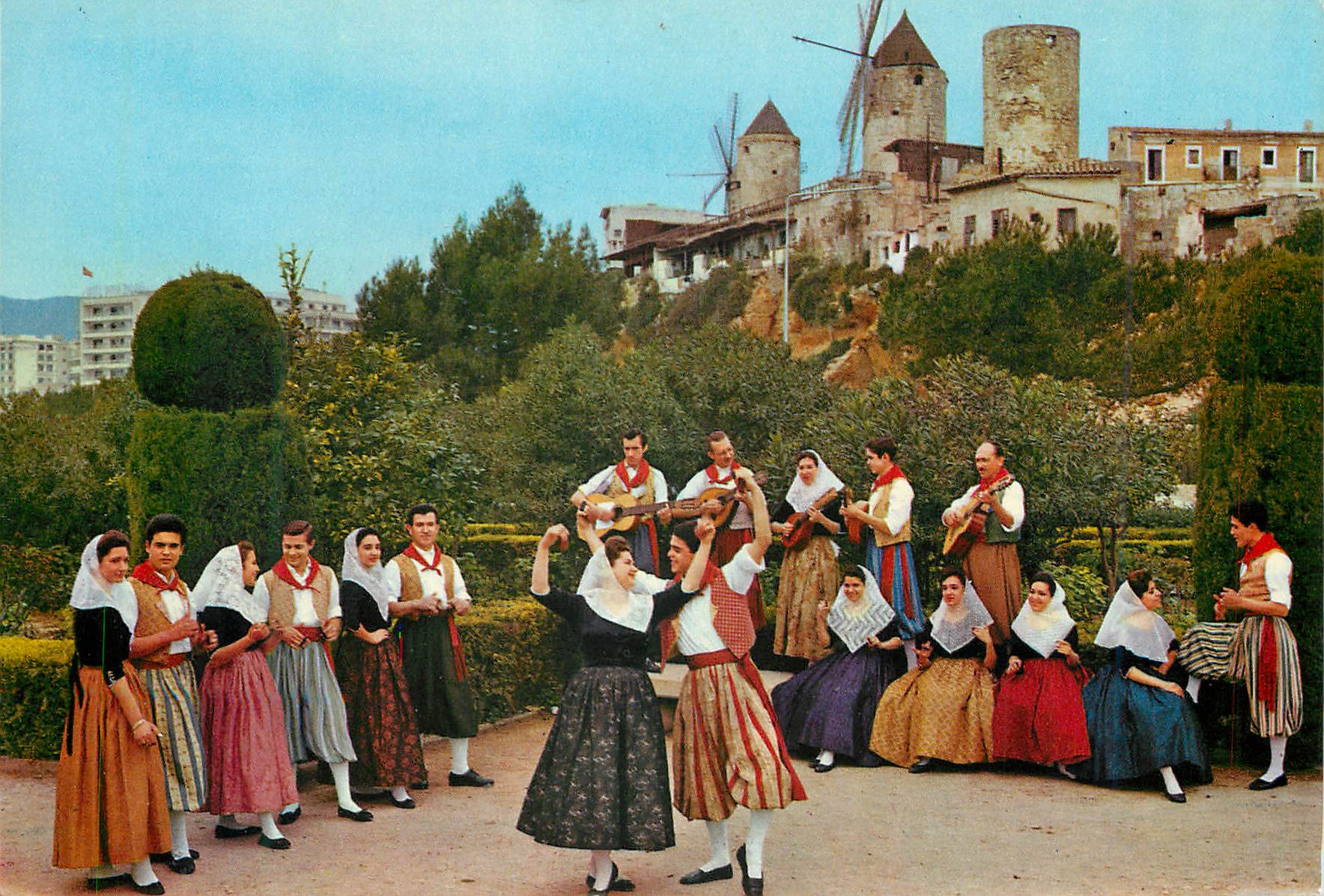 CPM Mallorca (Baleares) Espana Palma Agrupacion Folklorca Aires Mallorquins d'es Pont d'Inca