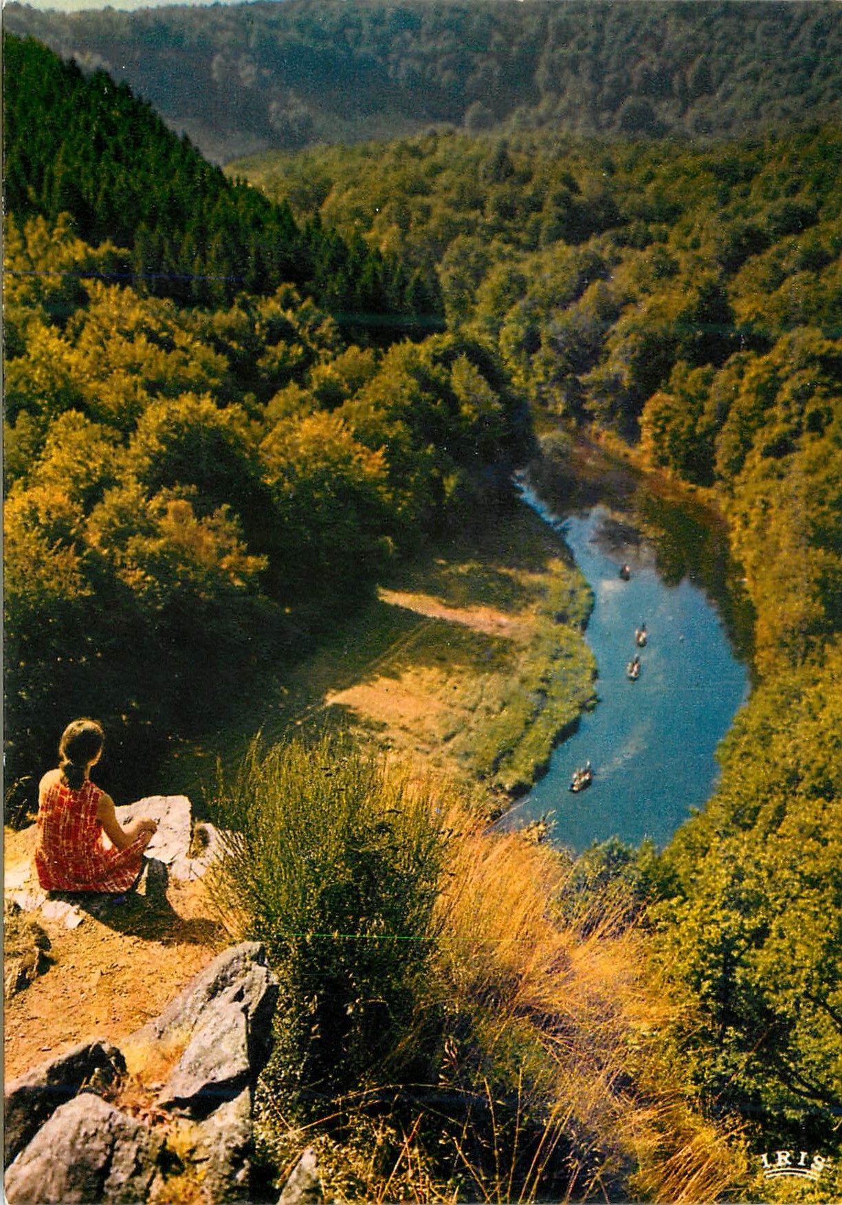 Vallee de la Semois — Chiny-sur-Semois — Rocher du Hat — éditeur Thill, S.A.