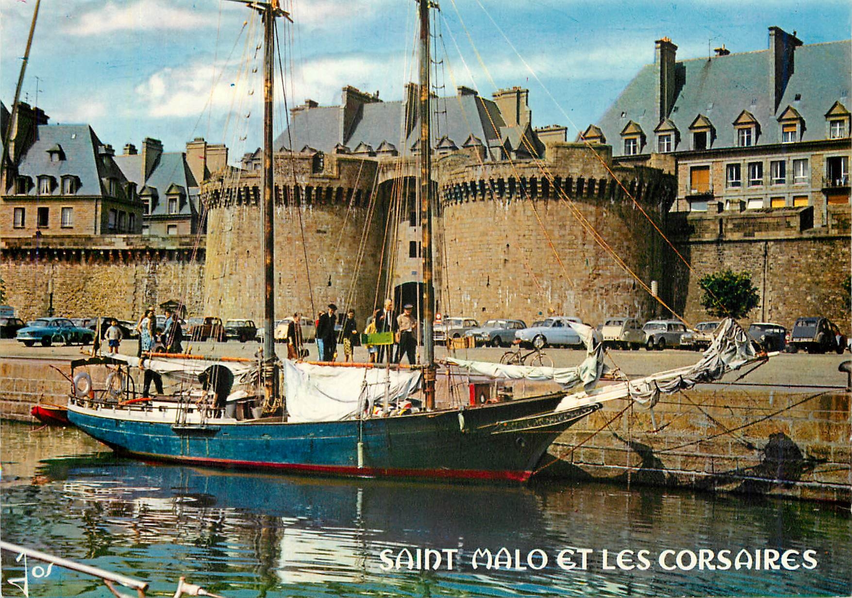 Saint-Malo and the Privateers — Brittany in Color, IRIS JOS Editions, No. MX 7509