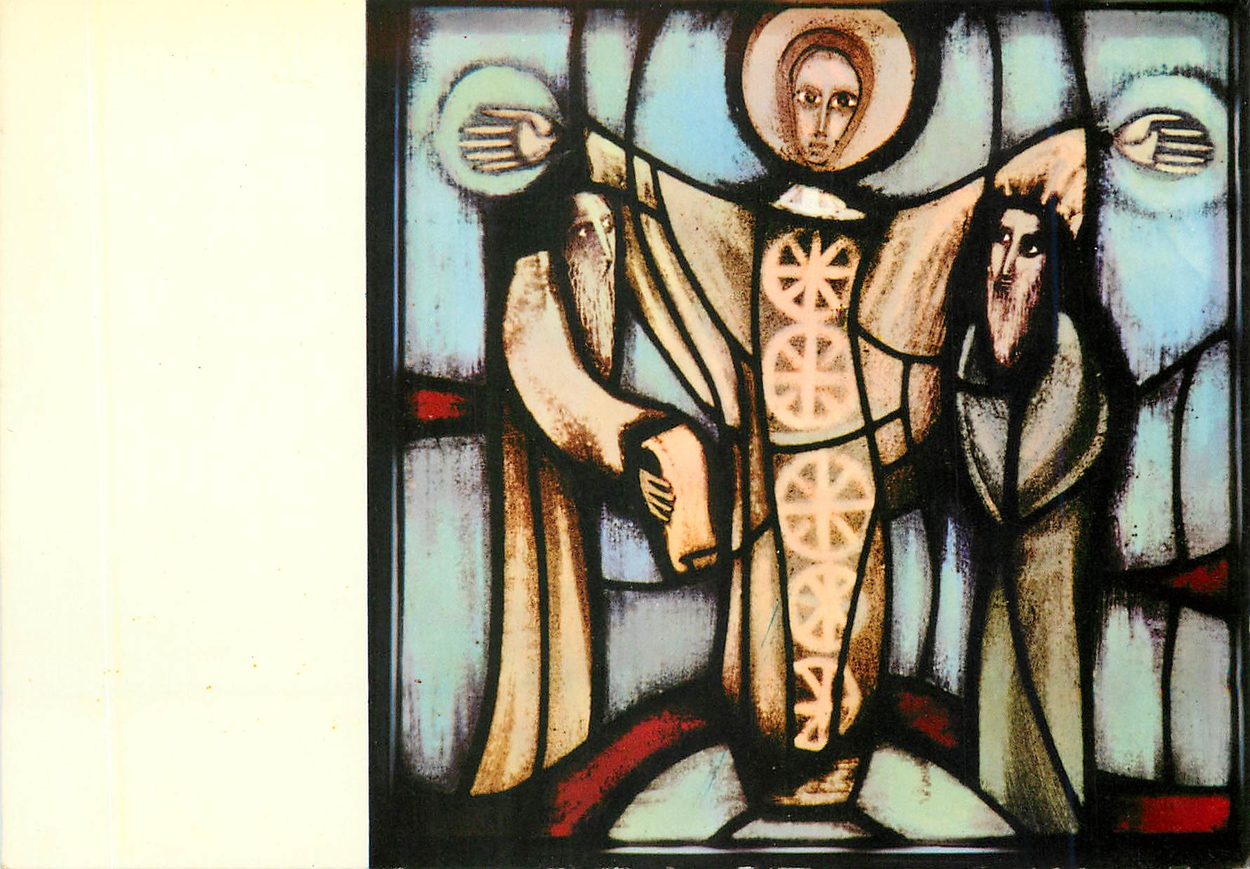 CPM Taize Eglise de la Reconciliation Vitrail de la Transfiguration