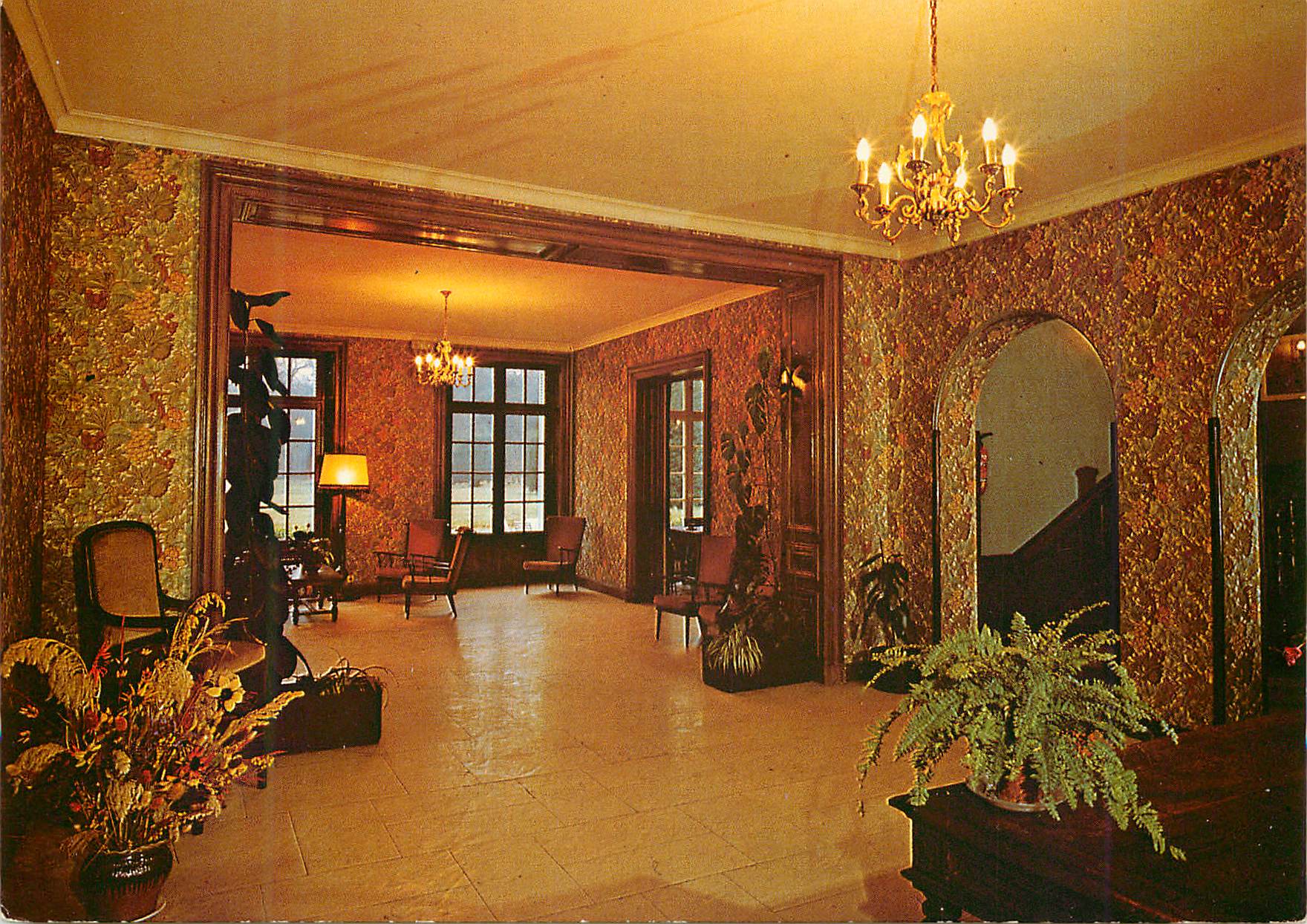 CPM EPAF Maison de Repos Chateau de la Carte Ballan Mire
