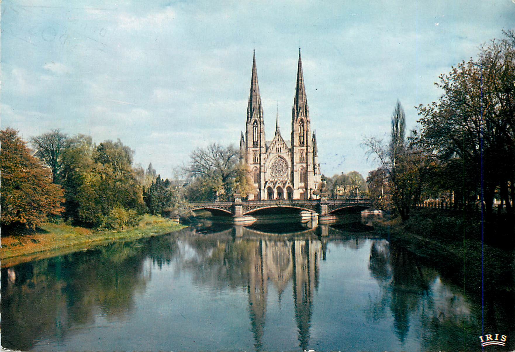CPM Strasbourg l'Ile de l'Eglise Saint Paul