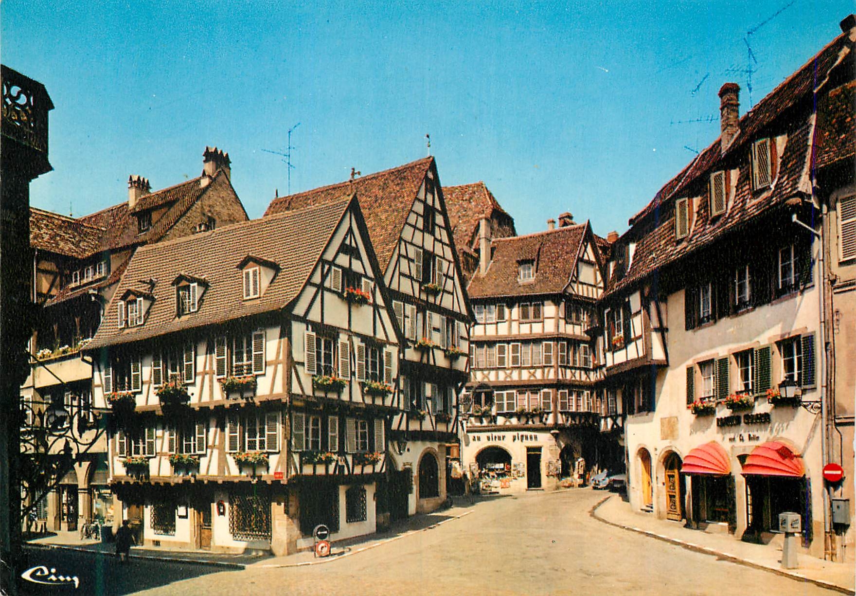 CPM Colmar (Haut Rhin) Auberge du fer Rouge(XVIIe s)