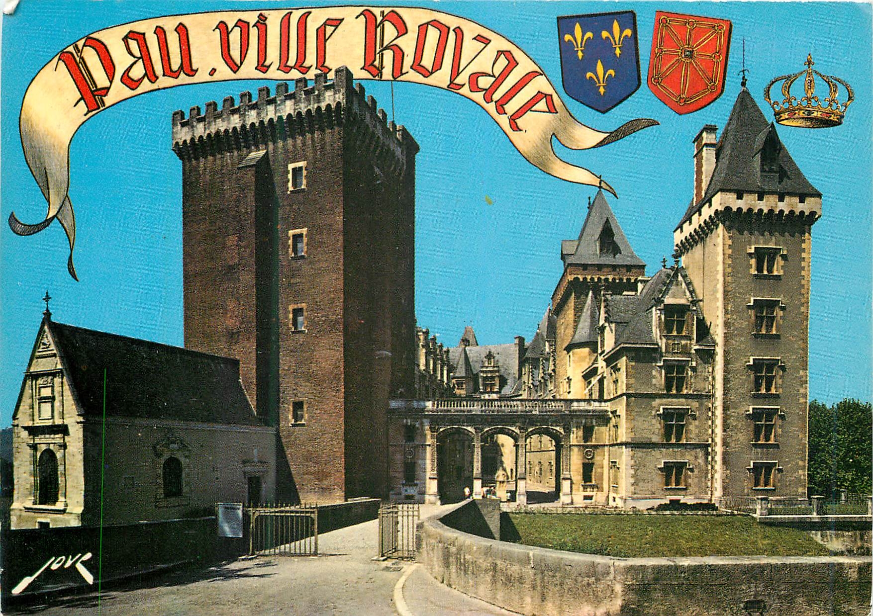 CPM Pau Collection d'Art Pyreneen le Chateau facade Principale