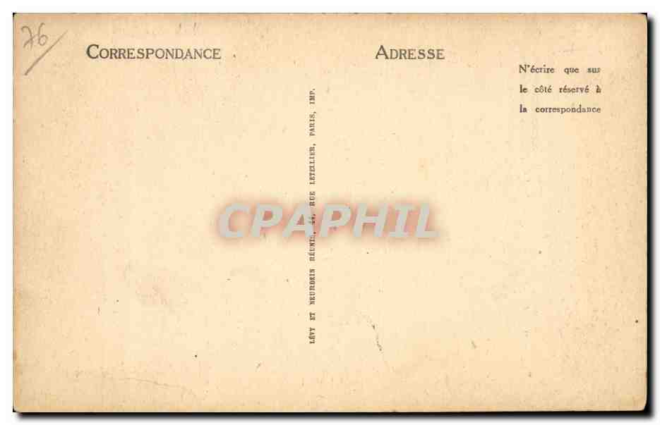 Mesnil Val CPA Une pelouse d l hostellerie de la vieille ferme edifiee en 1784 restauree en 1922 — Rückseite