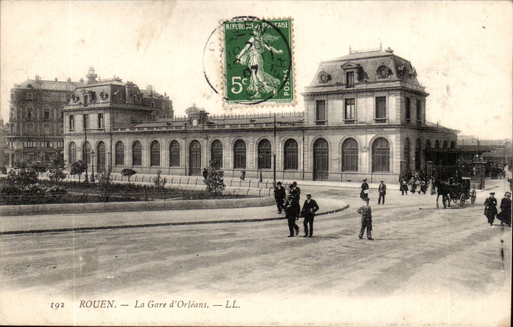 Rouen CPA la gare d orleans