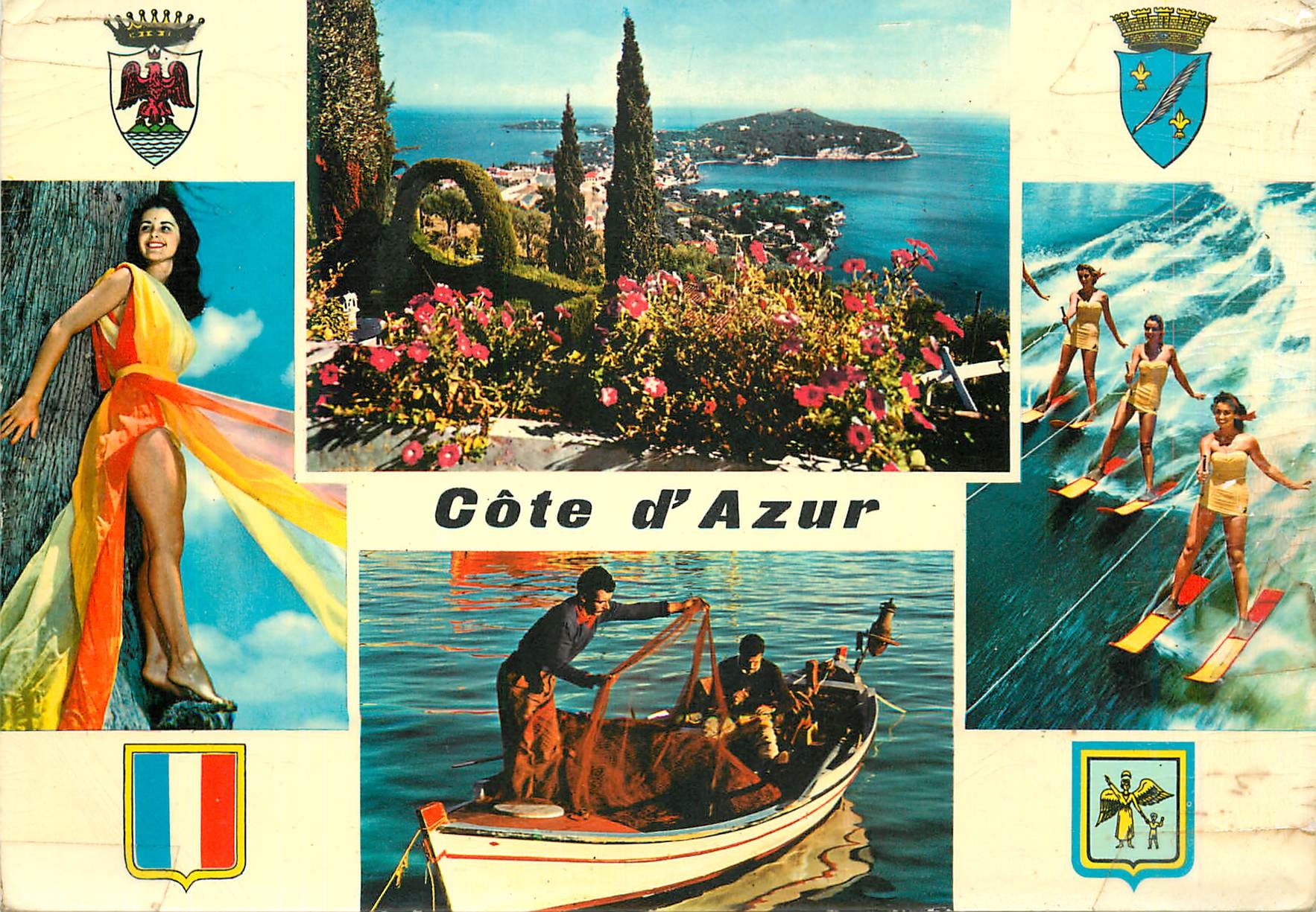CPM La cote d'azur Ski nautique