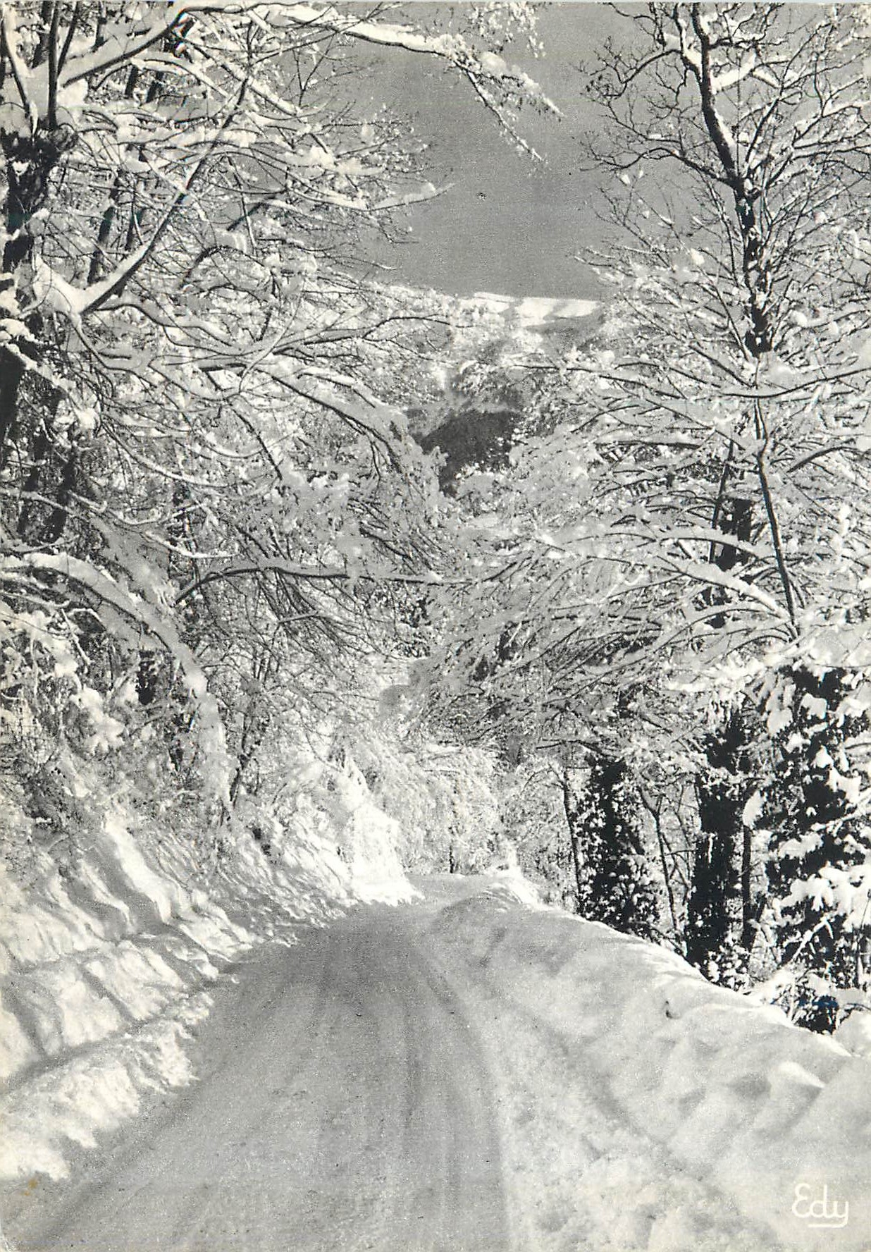 CPM Images de chez nous en hover la route de la neige