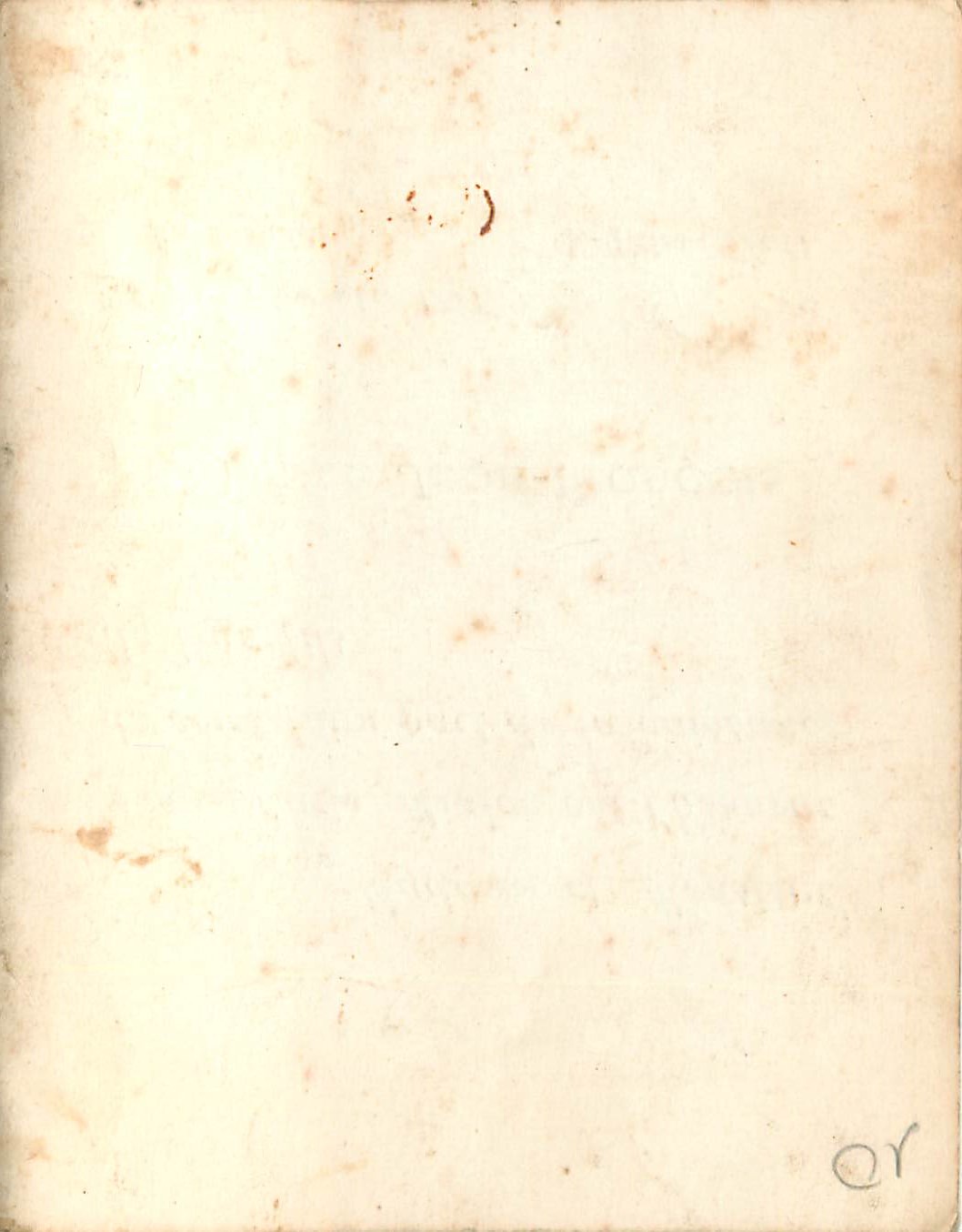 Faire part Philippe Jean Francois Le Leoade St Gilles Gard — Rückseite