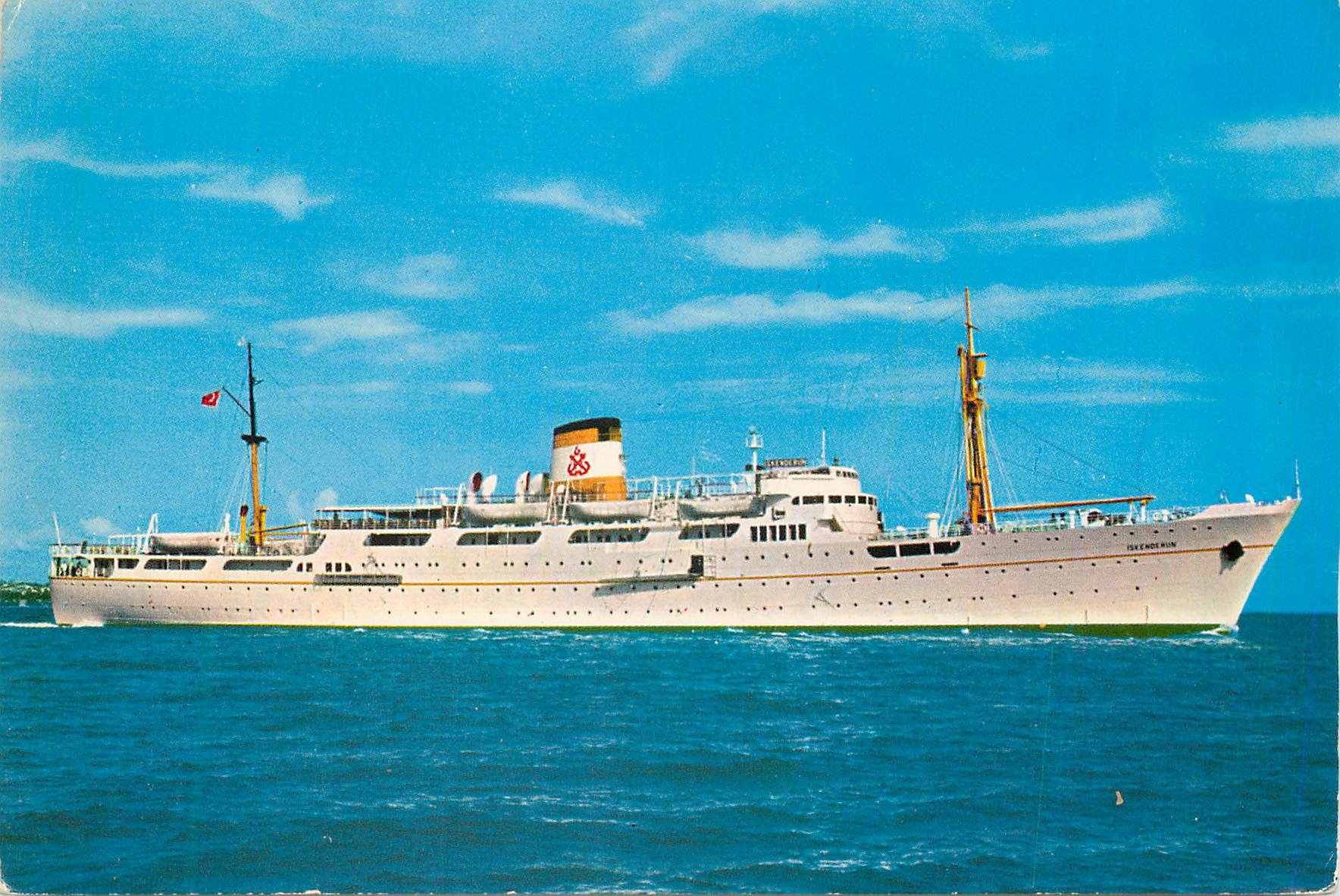 CPM Iskenderun turkish maritine lines Bateau Samsun