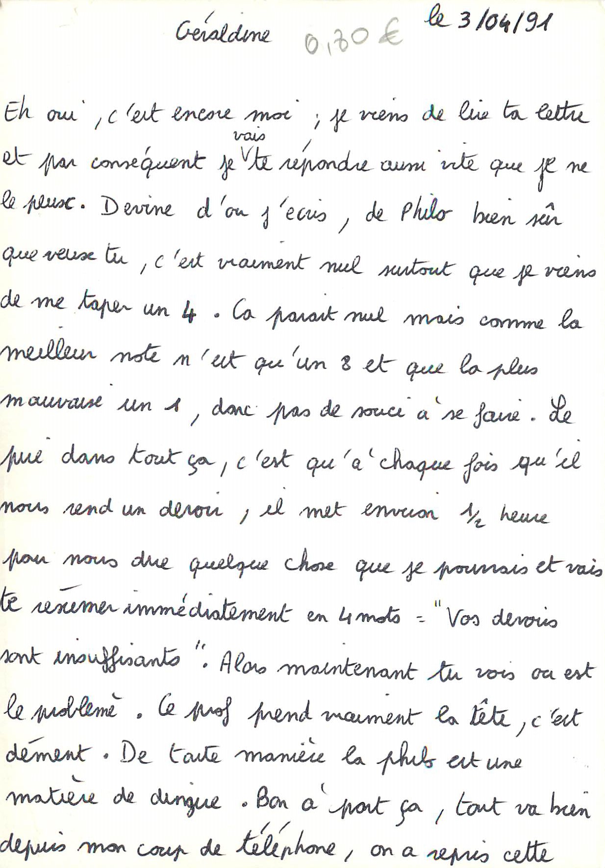 CPM Qui aime bien n'oublie jamais Isabelle Aubret — Verso