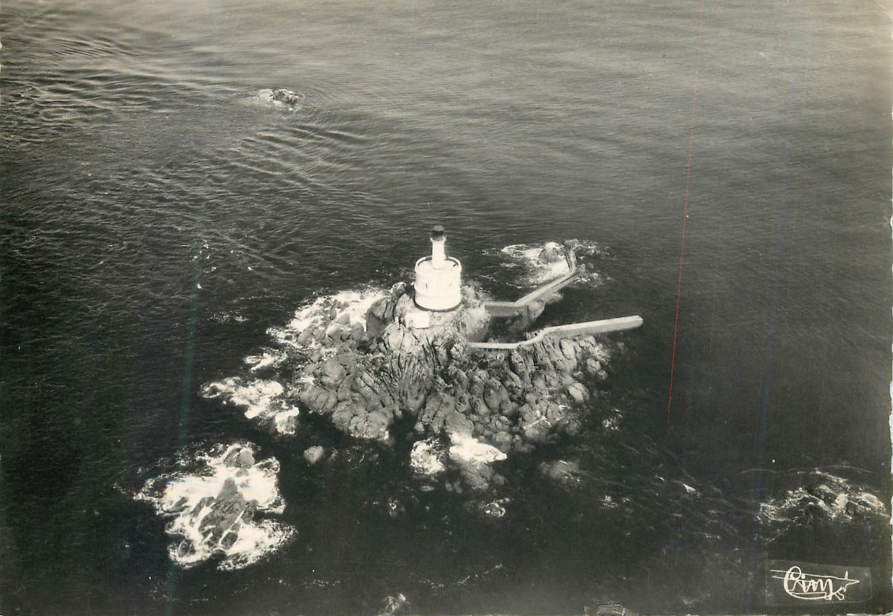 Phare de la Teignouse — Quiberon (Morbihan) — Éditions Aériennes Combier