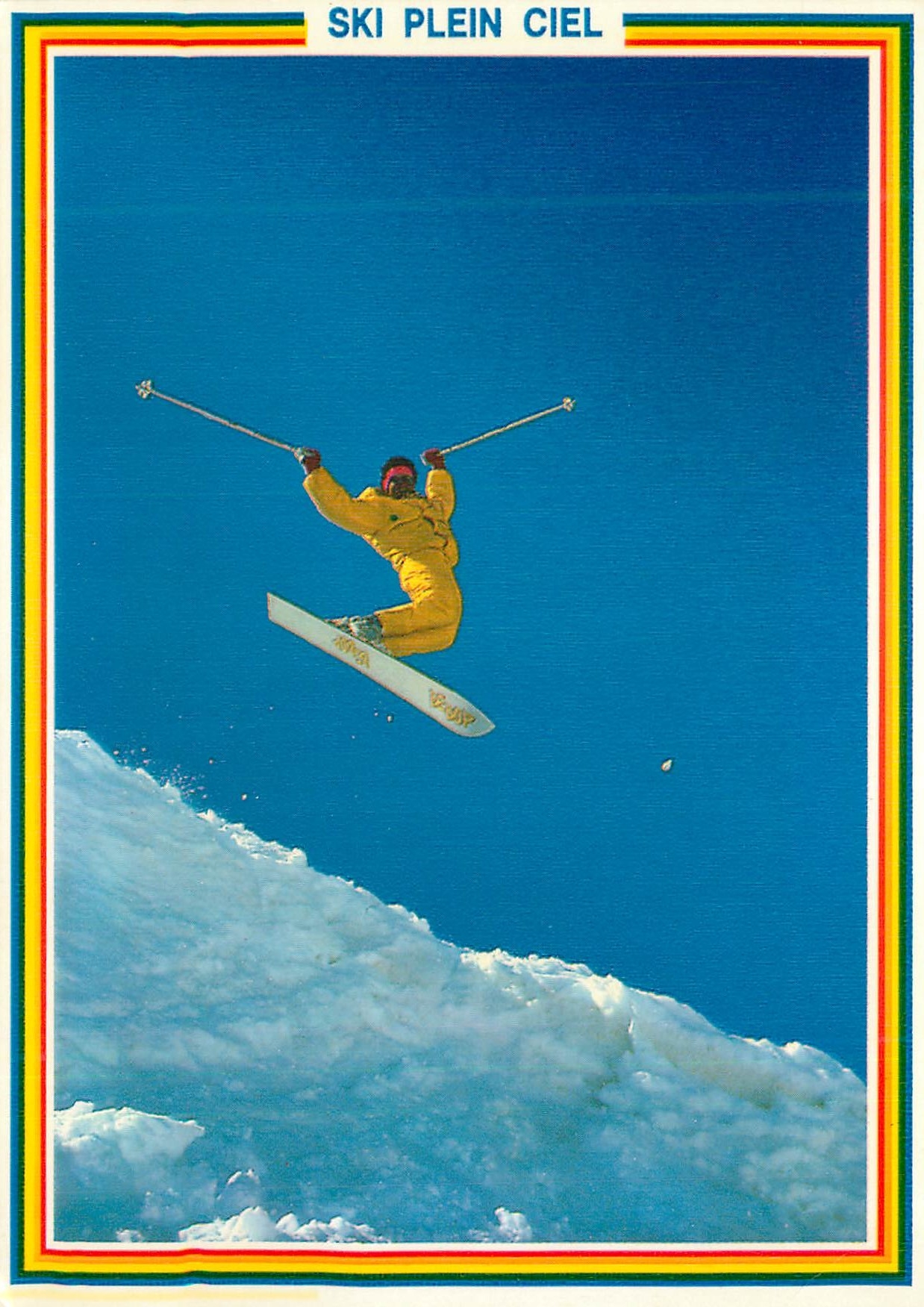 CPM Images de france ski plein ciels