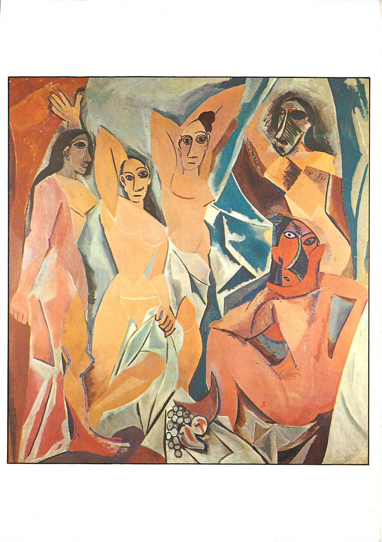 CPM Picasso  les demoiselles d'avignon