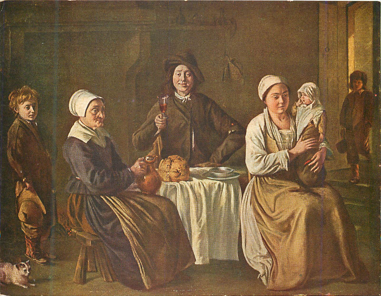 CPM Louvre (ecole francaise)s