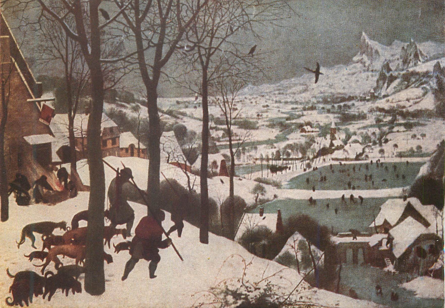 CPM Peeter brueghel paysage d'hiver (vers 1528 1569)