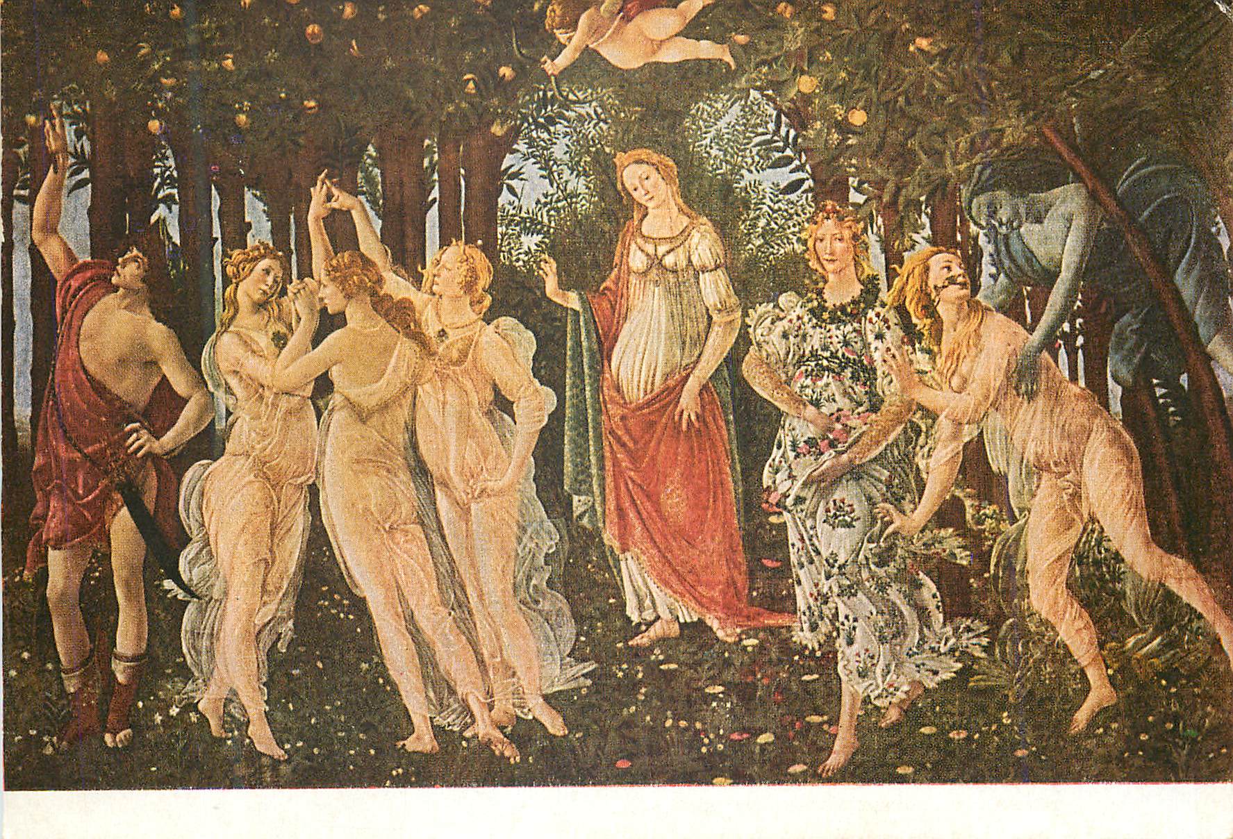 CPM Sandro filipepi dit botticelle (1447 1510) le printemps