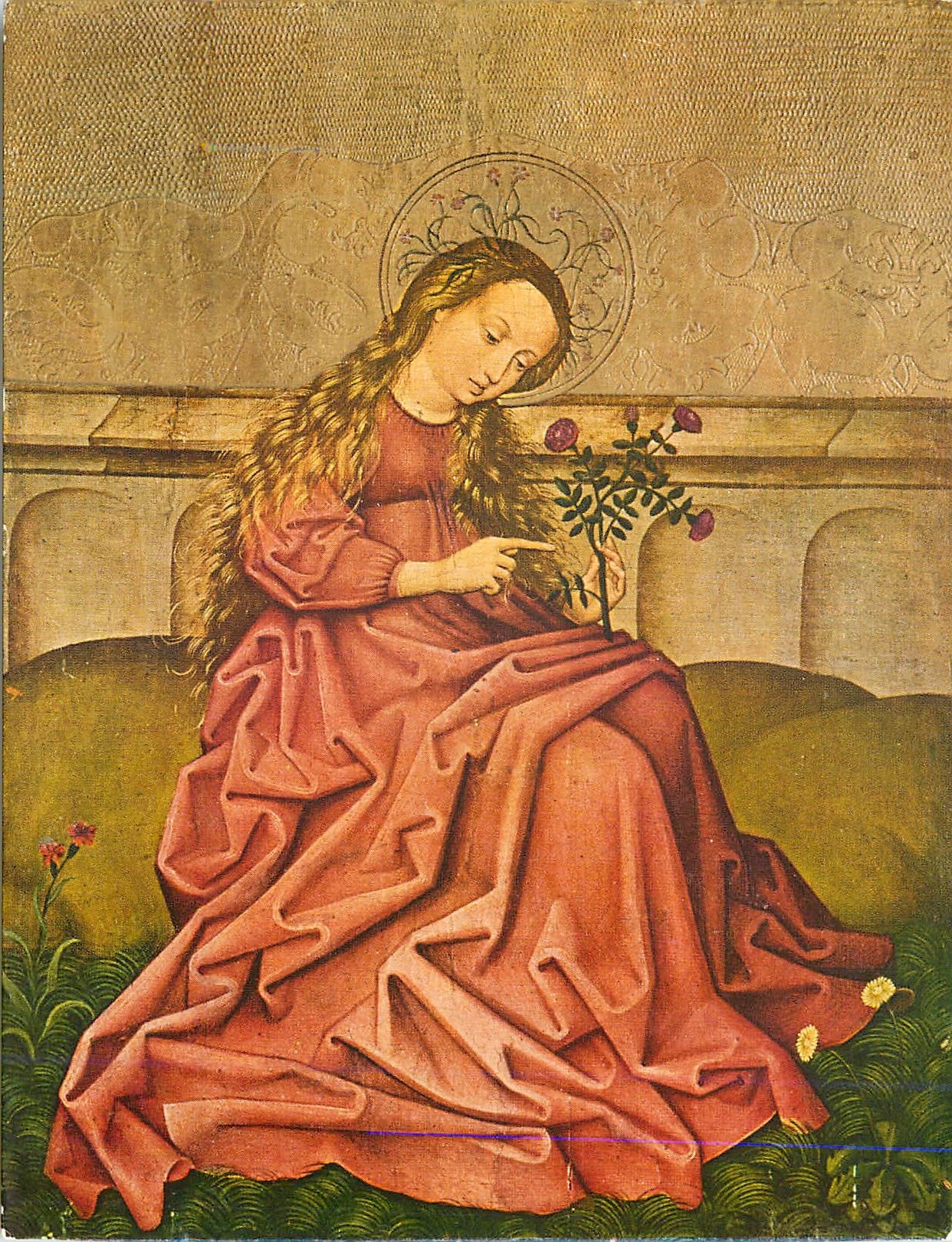 CPM Grunewald mathis nithart vers 1455 1528 la vierge au jardinet