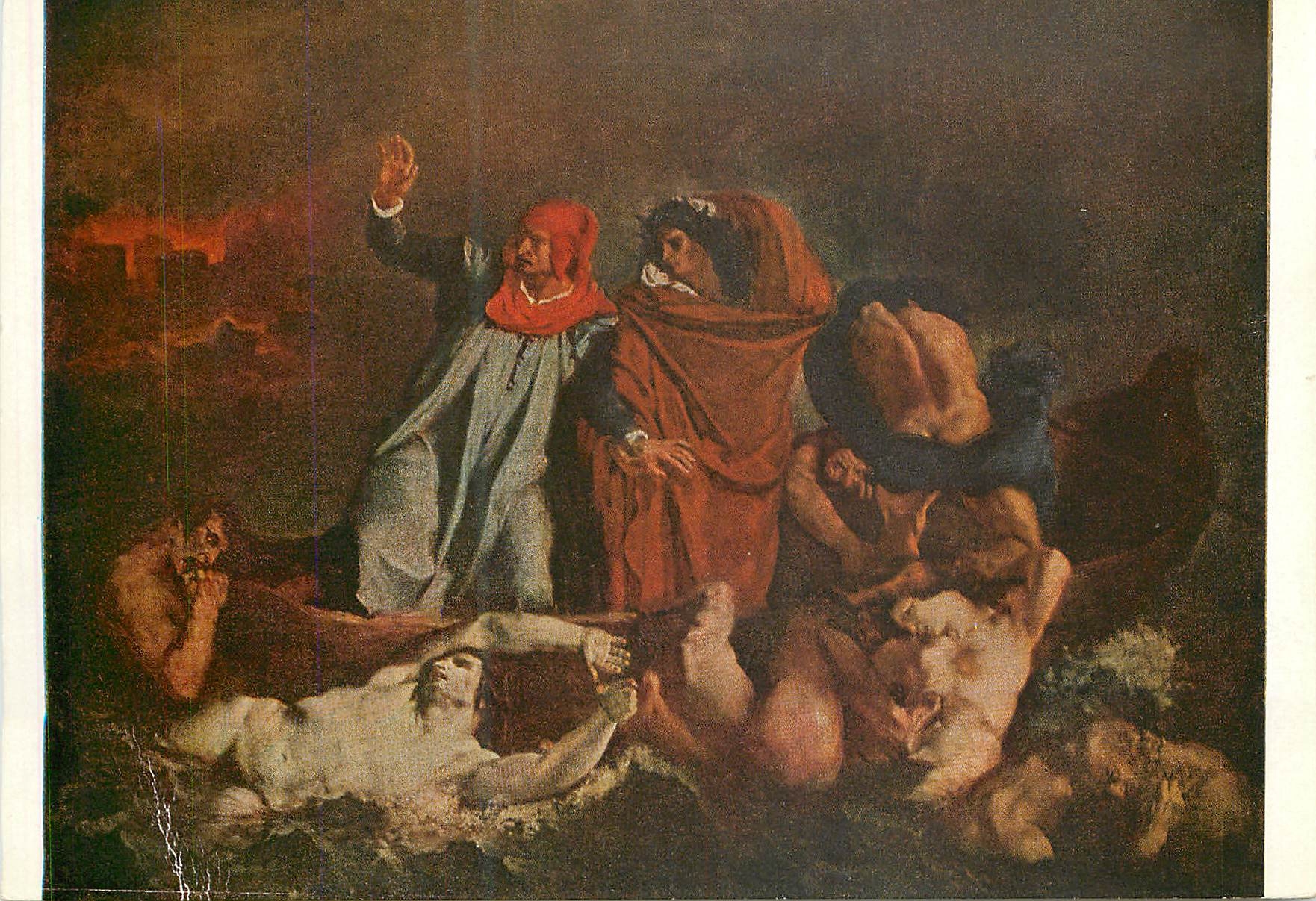 CPM Eugene dalacroix (1798 1863) dante et virgile conduite par phegas