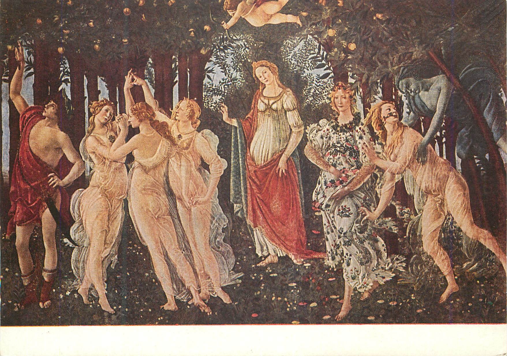 CPM Sandro filipepi dit lt botticelle (1447 1510) le printemps