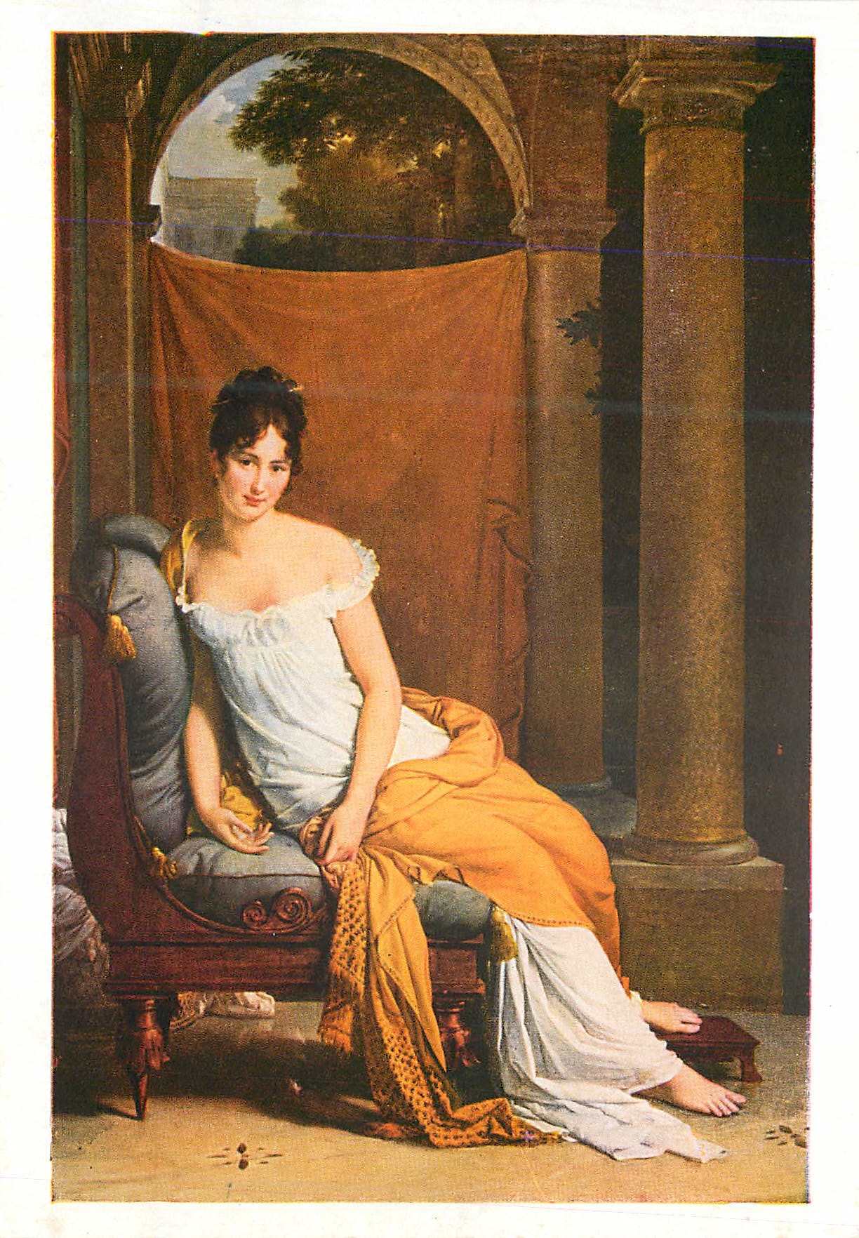 CPM Francois pascal gerard madame recamier (1770 1837)