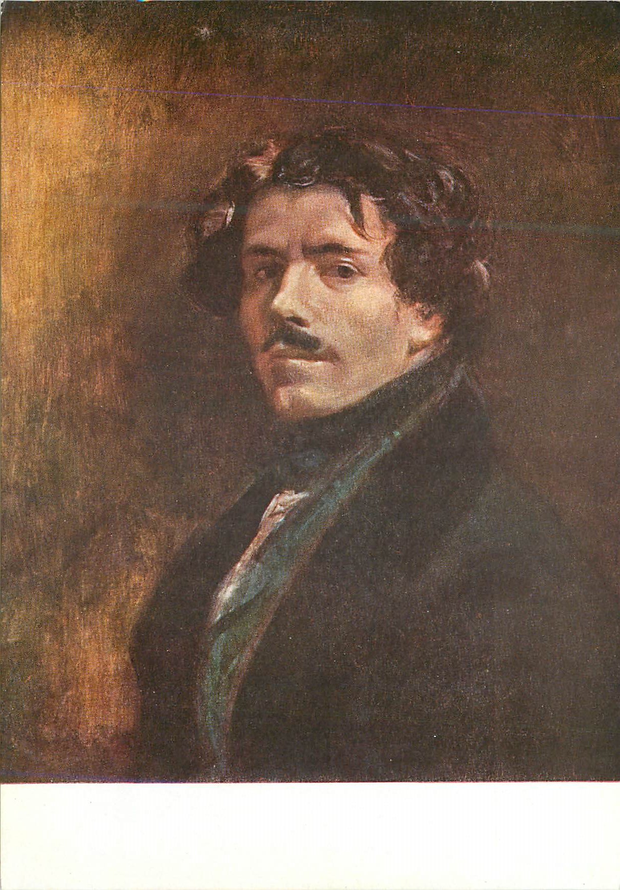 CPM Eugene delacroix portrait de delacroix par lui meme (1796 1863)