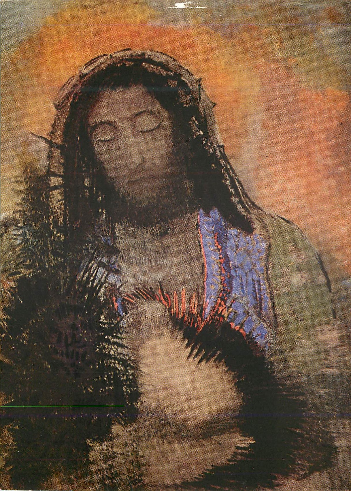 CPM Oditin redon (1840 1916) le sacre coeur