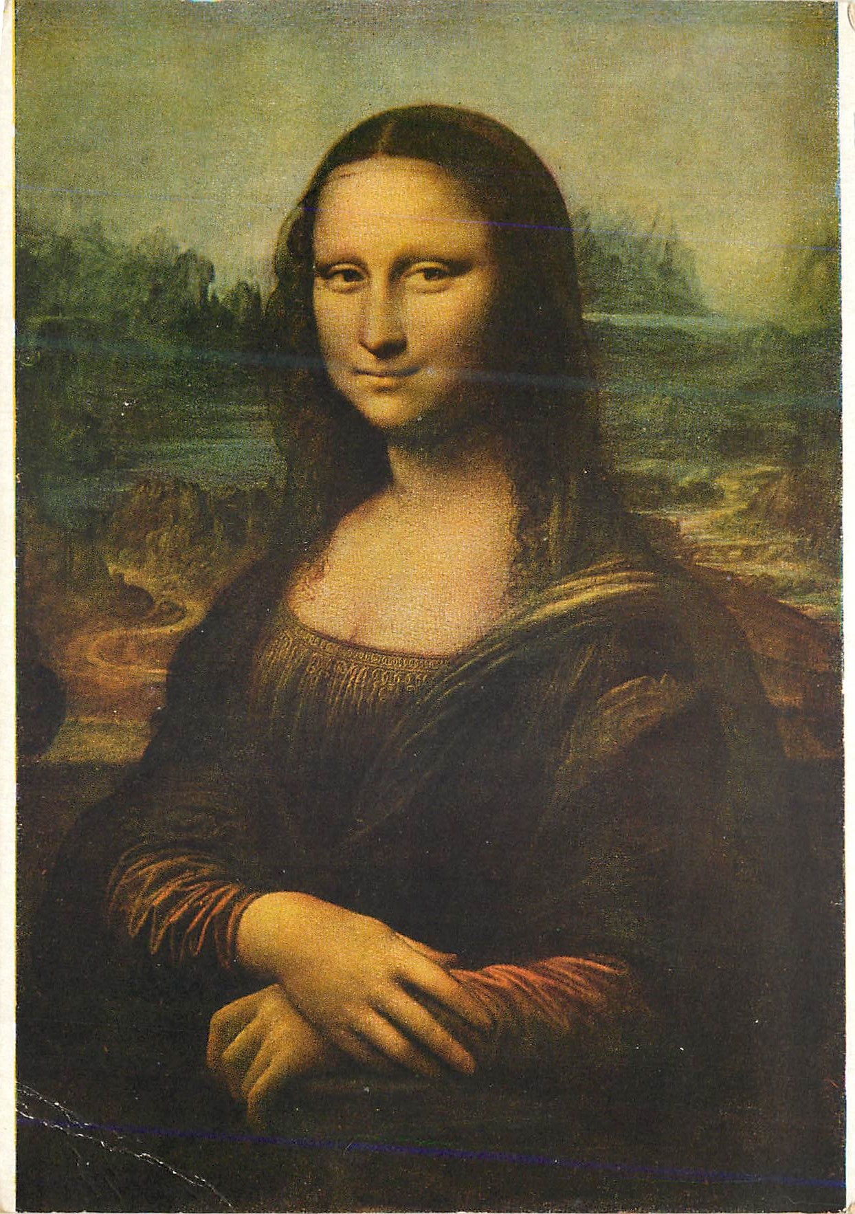 CPM Leonard de vinci (1452 1519) la joconde